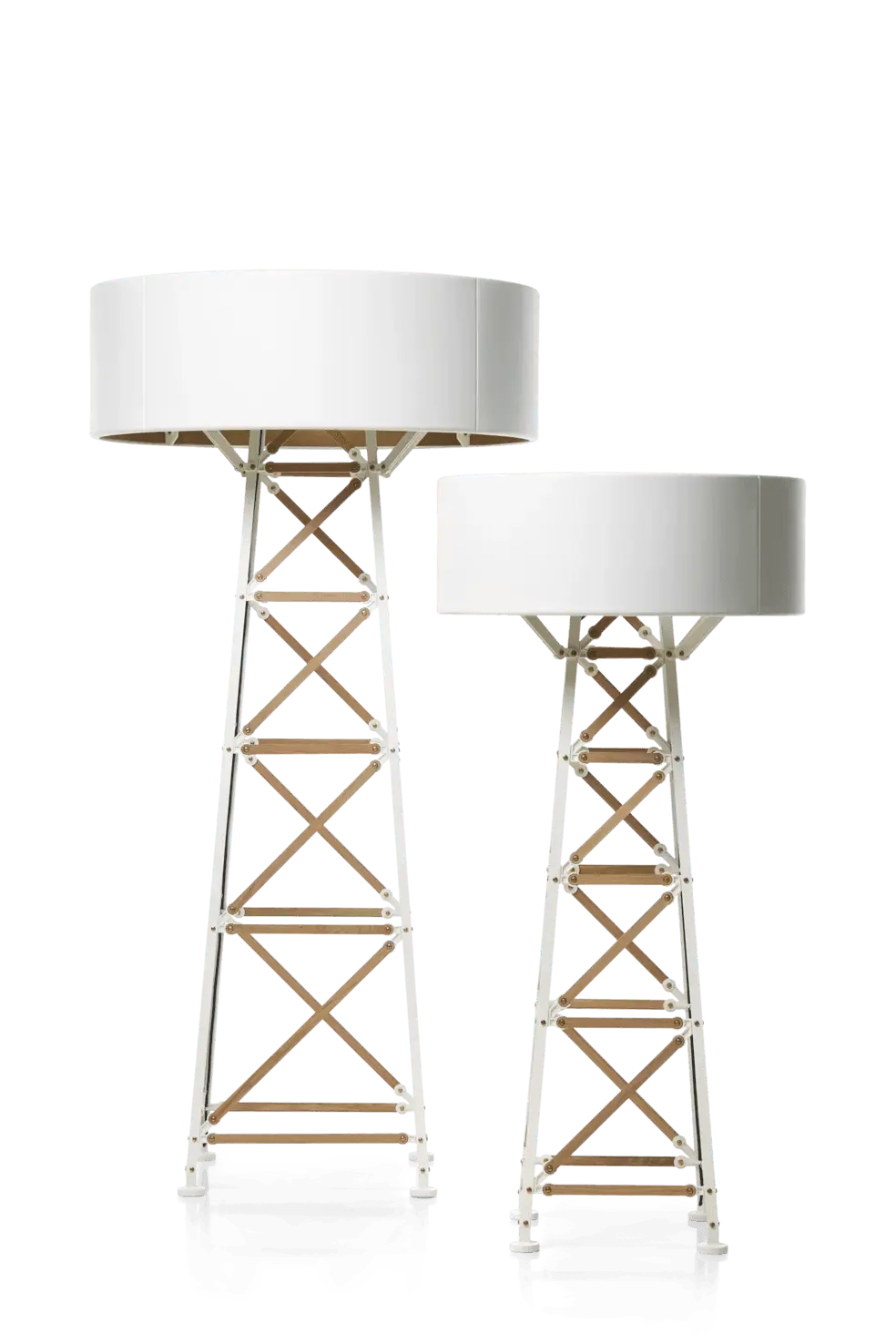 Lampa podłogowa CONSTRUCTION biały, marka Moooi