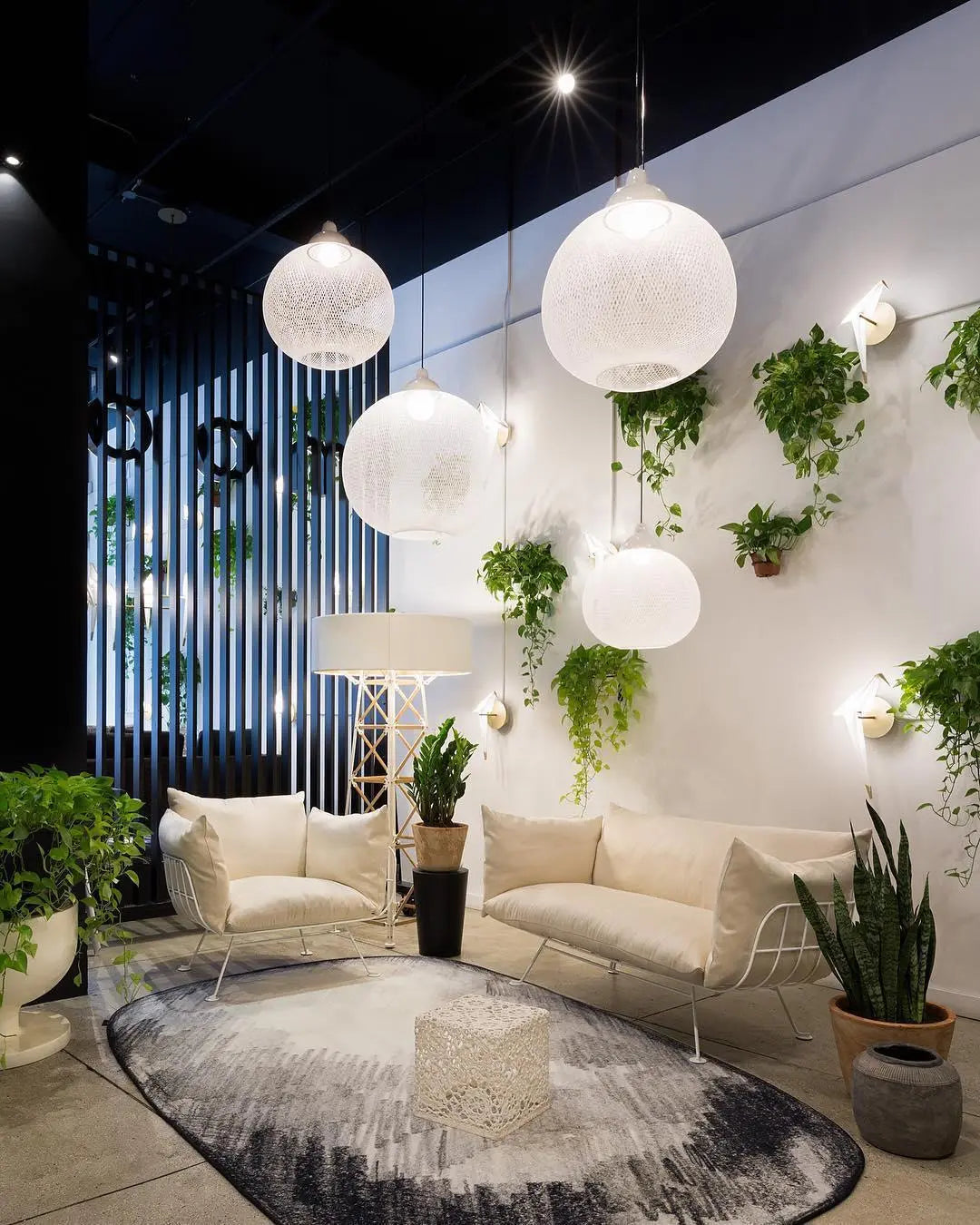 Lampa stojąca CONSTRUCTION biały – Moooi