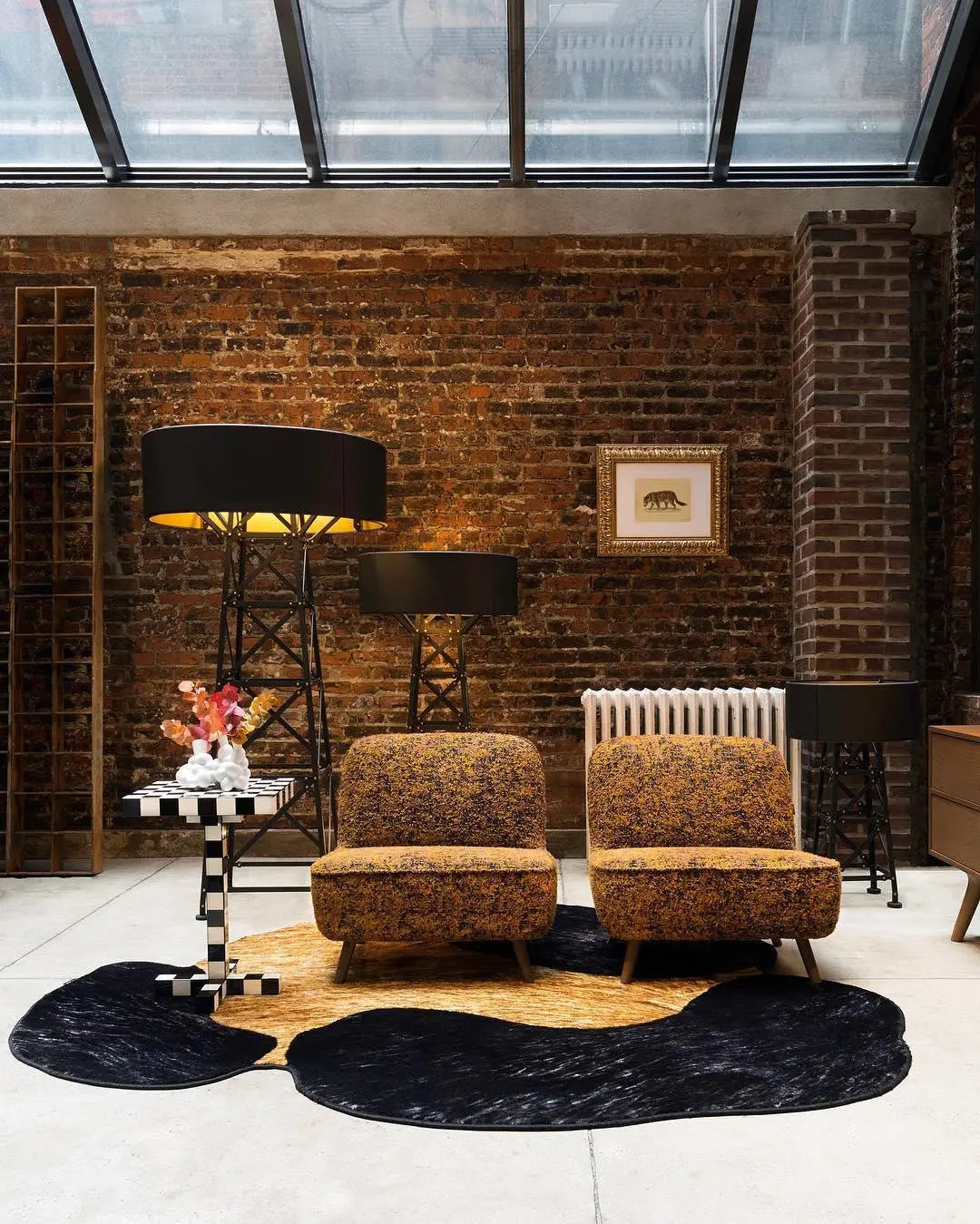 Lampa podłogowa CONSTRUCTION czarny – Moooi