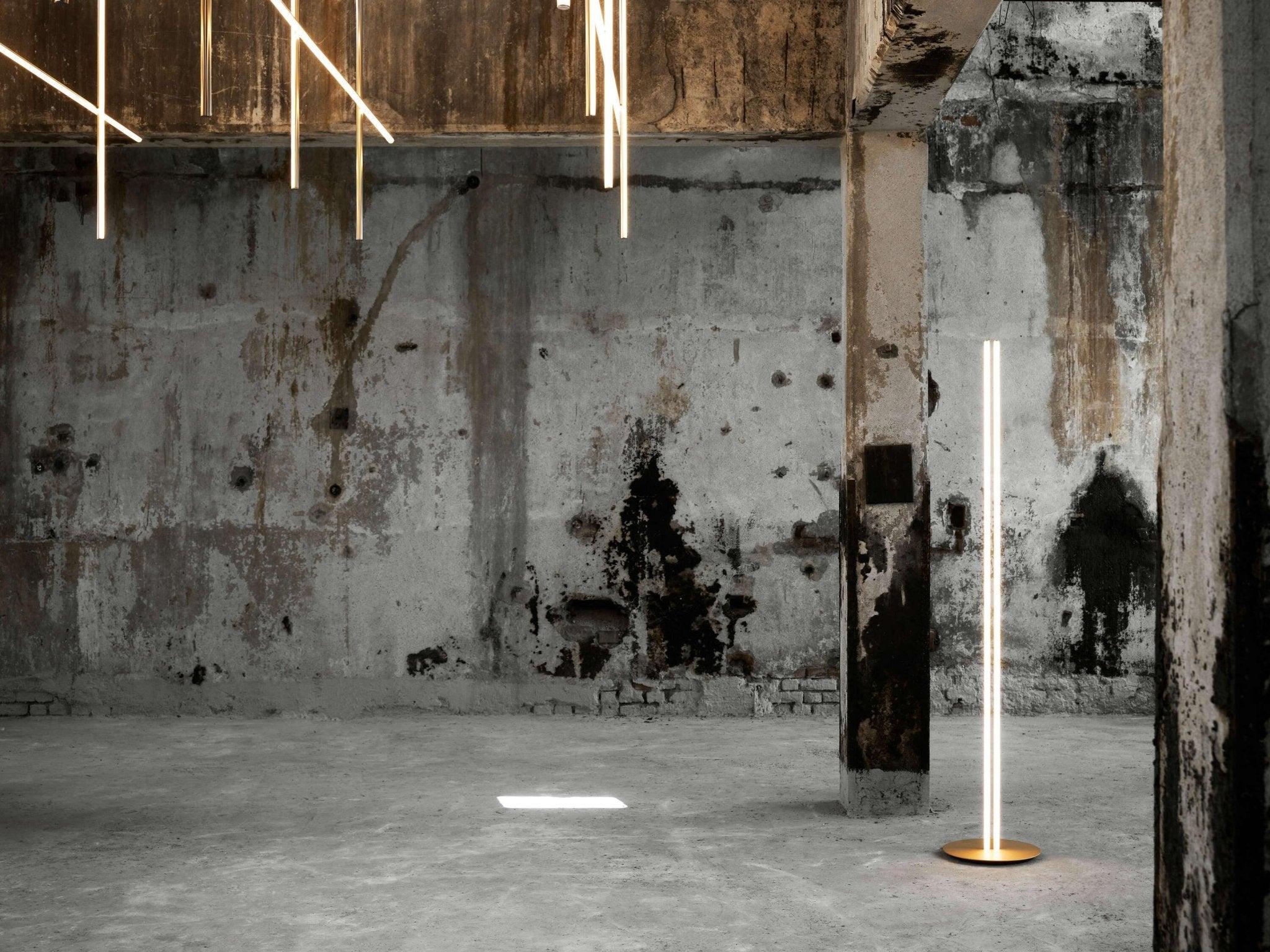 Lampa podłogowa COORDINATES szampański Flos Eye on Design