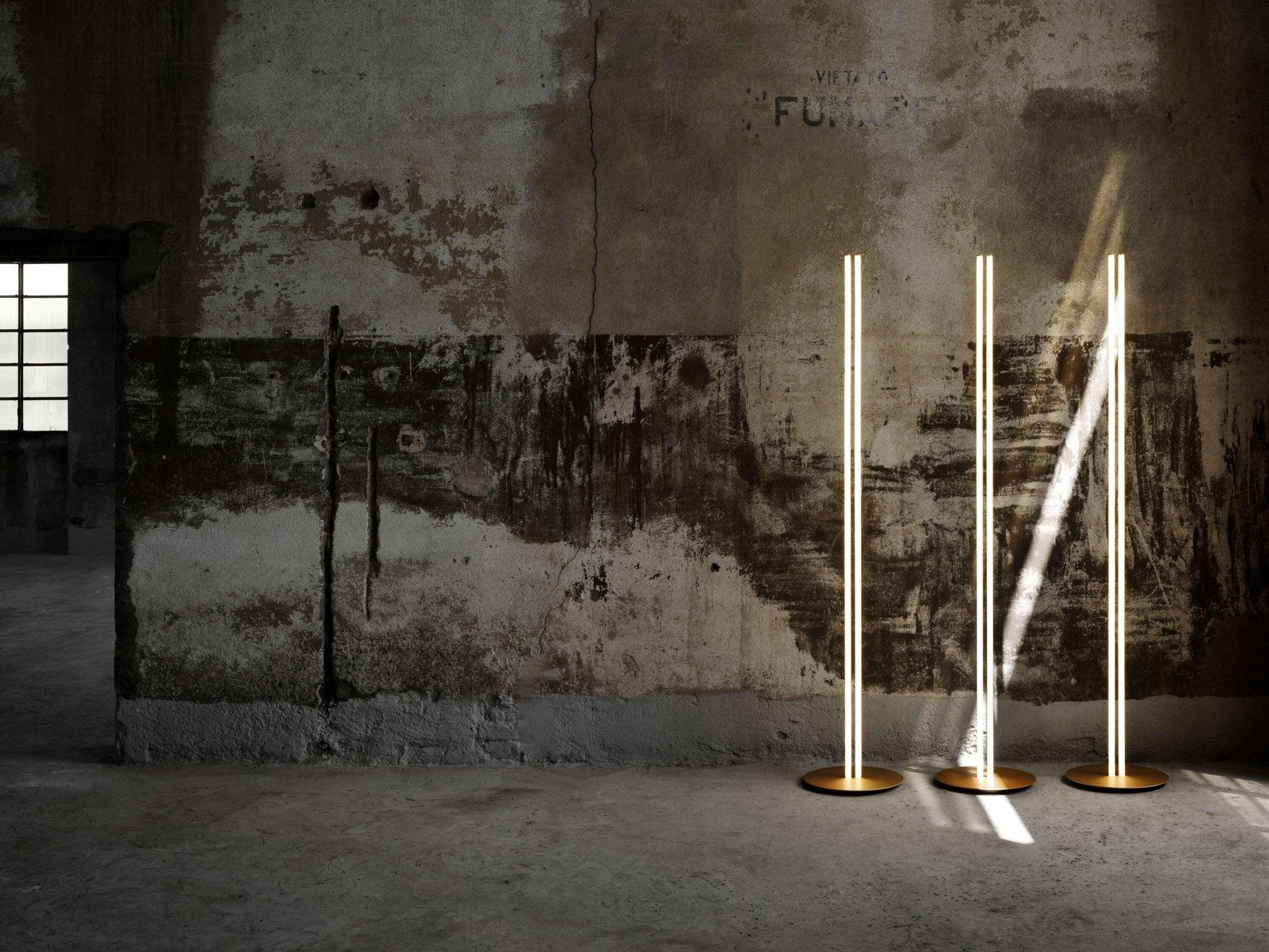 Lampa podłogowa COORDINATES szampański Flos Eye on Design