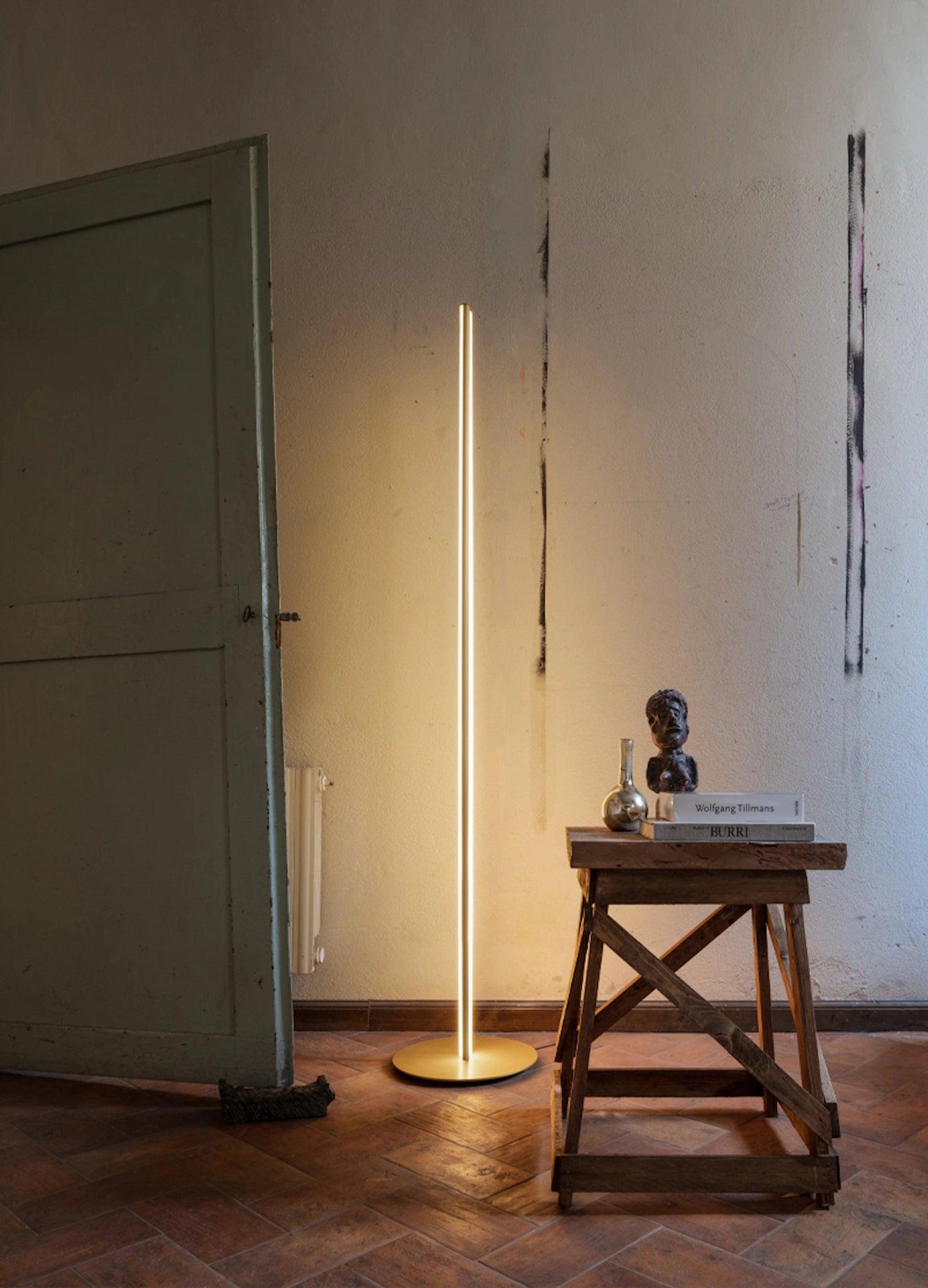 Lampa podłogowa COORDINATES szampański Flos Eye on Design