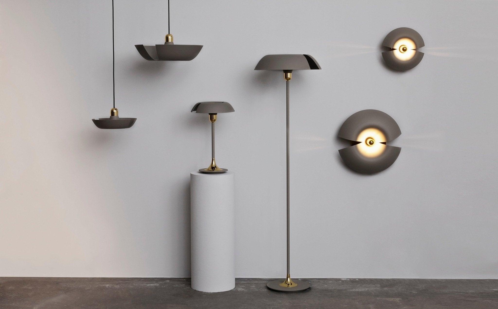 Lampa podłogowa CYCNUS taupe AYTM Eye on Design