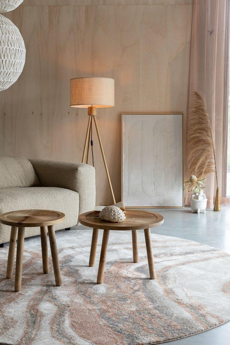 Lampa podłogowa FAN bambus Zuiver Eye on Design