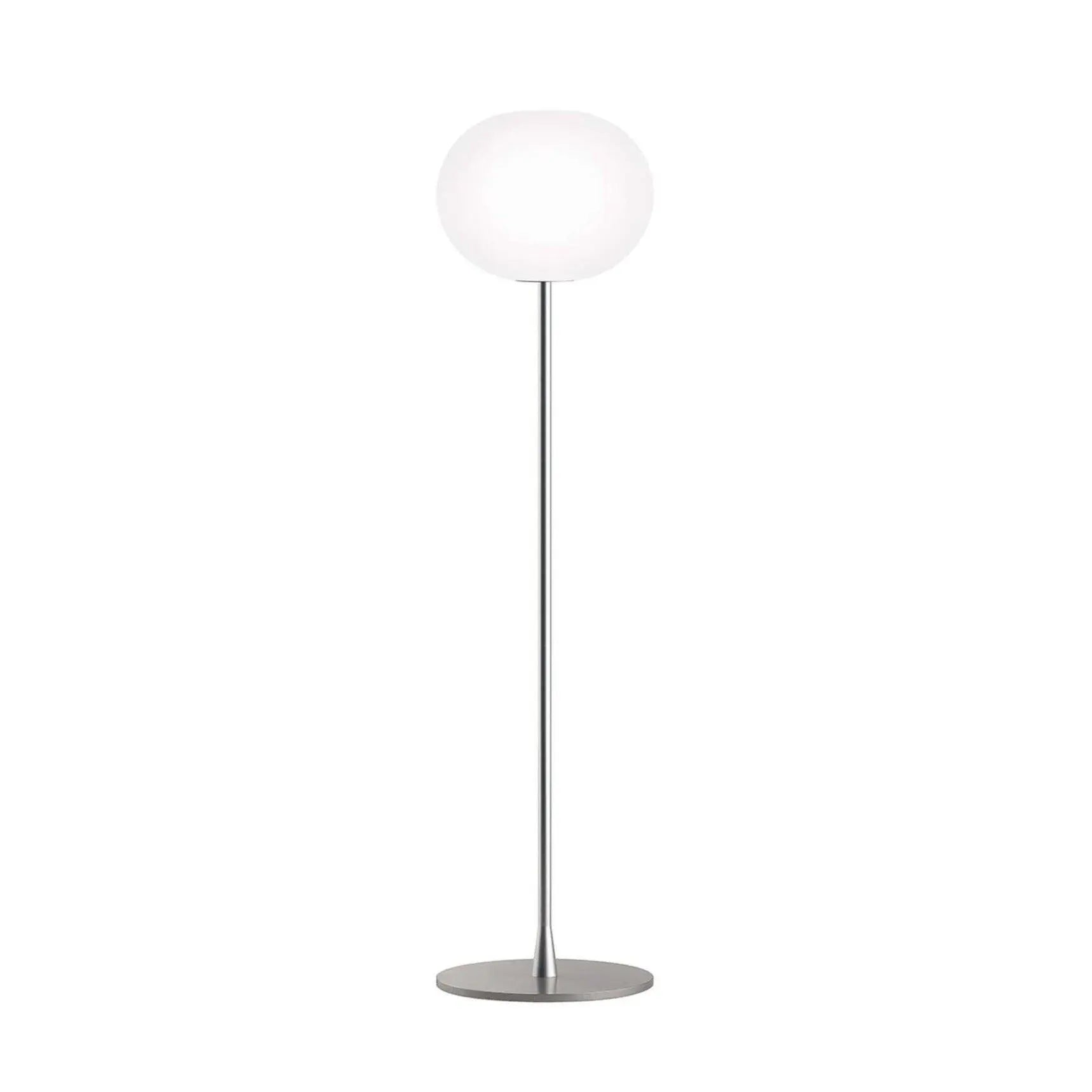 Lampa podłogowa GLO-BALL srebrny, marka Flos