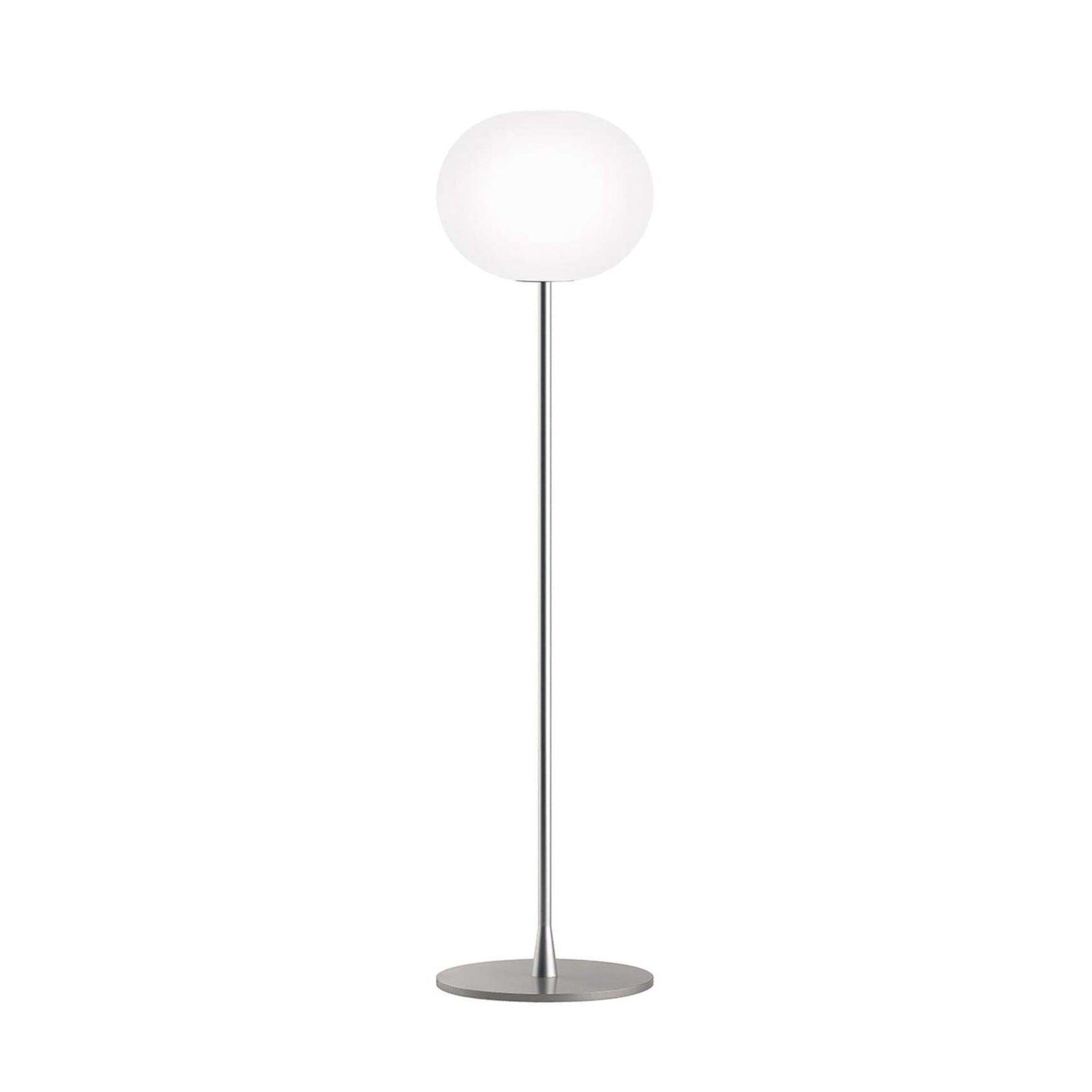 Lampa podłogowa GLO-BALL srebrny Flos M bez żarówki Eye on Design