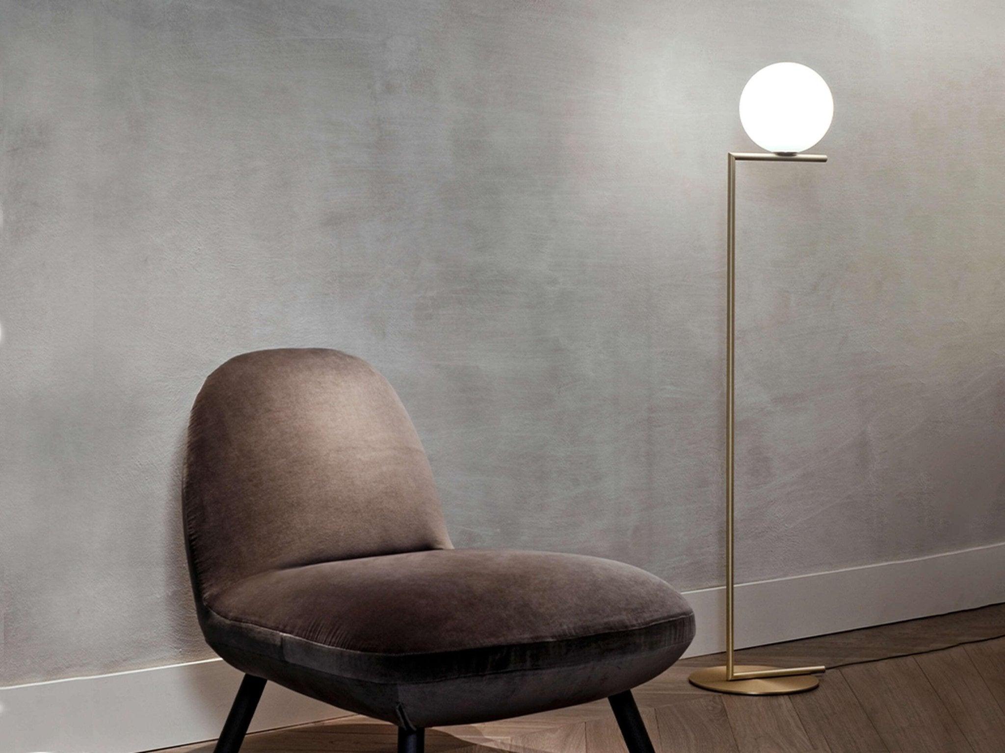 Lampa podłogowa IC LIGHTS mosiężny Flos Eye on Design
