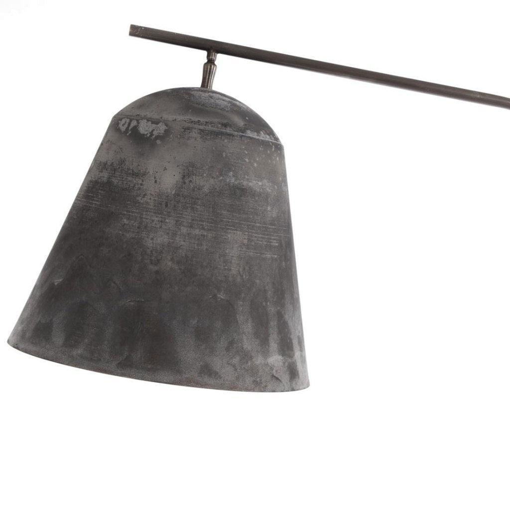 Lampa podłogowa LINE TWO szary marmur – NORR11