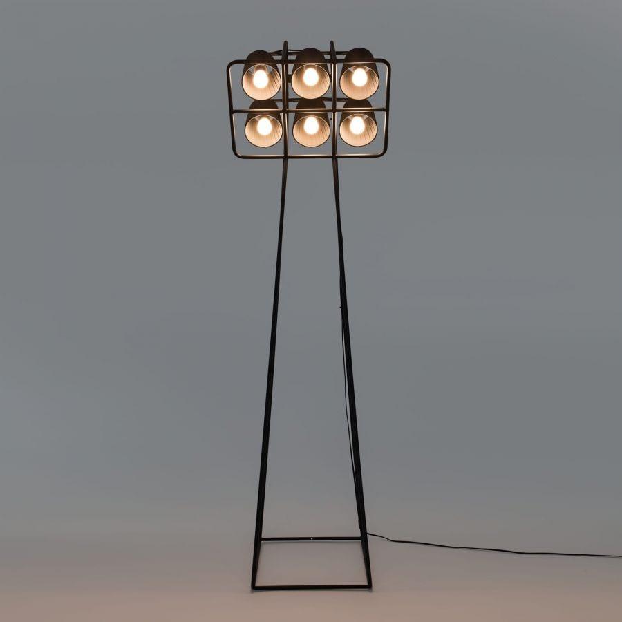 Lampa podłogowa MULTILAMP czarny Seletti Eye on Design
