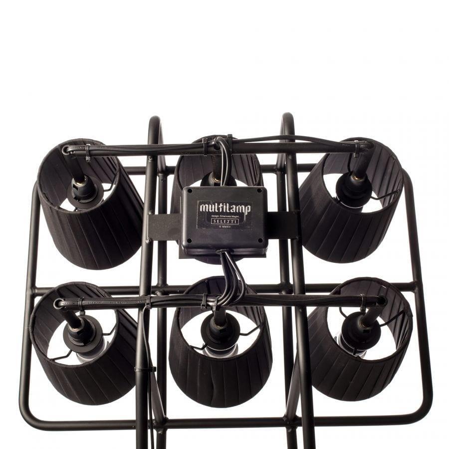 Lampa podłogowa MULTILAMP czarny Seletti Eye on Design