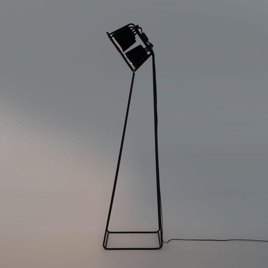 Lampa podłogowa MULTILAMP czarny Seletti Eye on Design