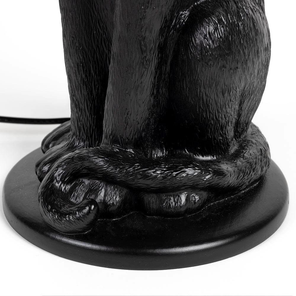 Lampa podłogowa PROUDLY CROWNED PANTHER czarny Bold Monkey Eye on Design