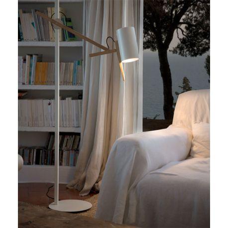 Lampa podłogowa SCANTLING biały Marset Eye on Design