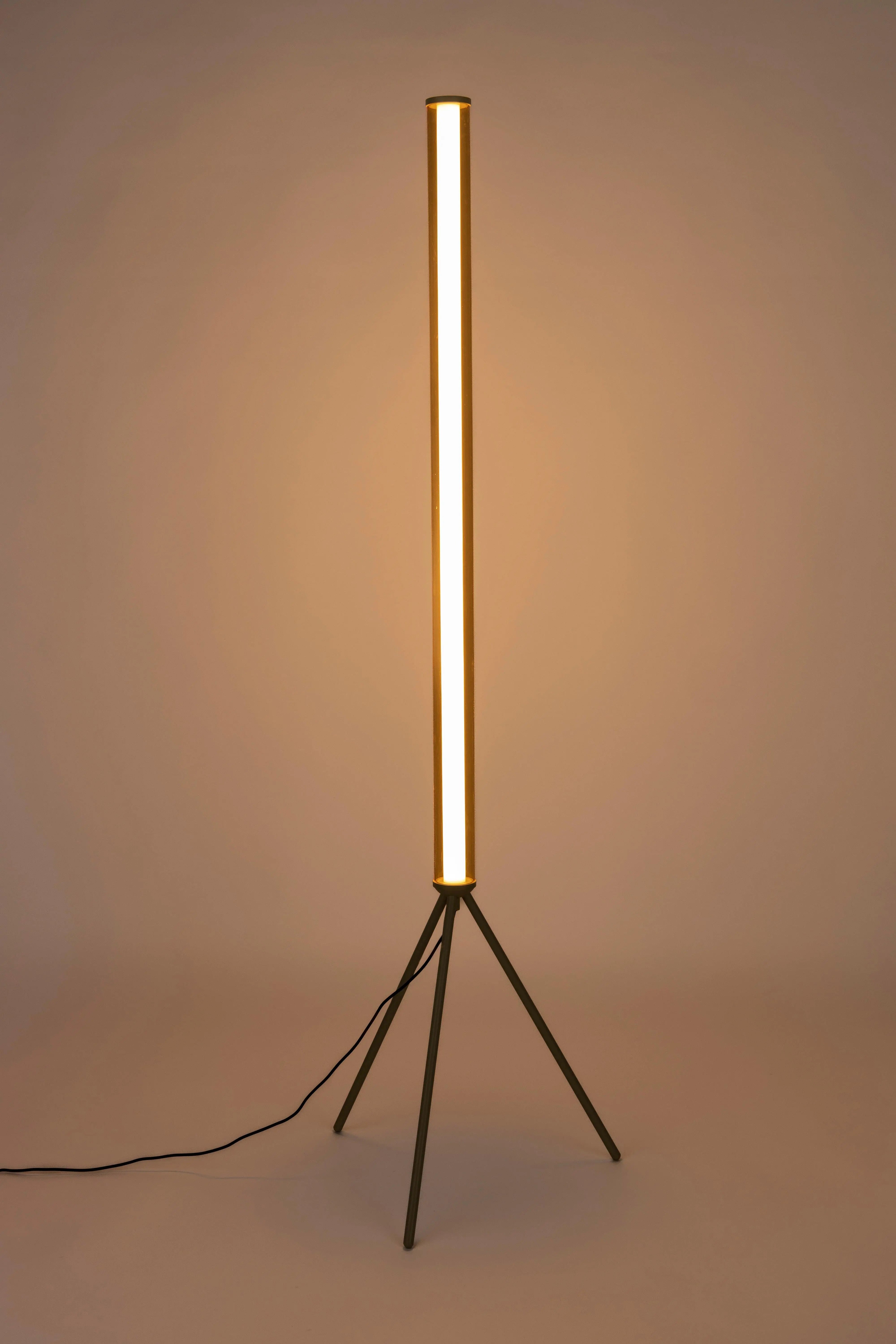 Lampa podłogowa SCOTTY beżowy – bawełna, Zuiver
