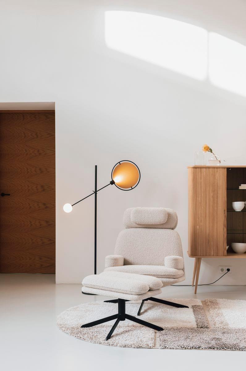 Lampa podłogowa SIRIUS czarny Zuiver Eye on Design