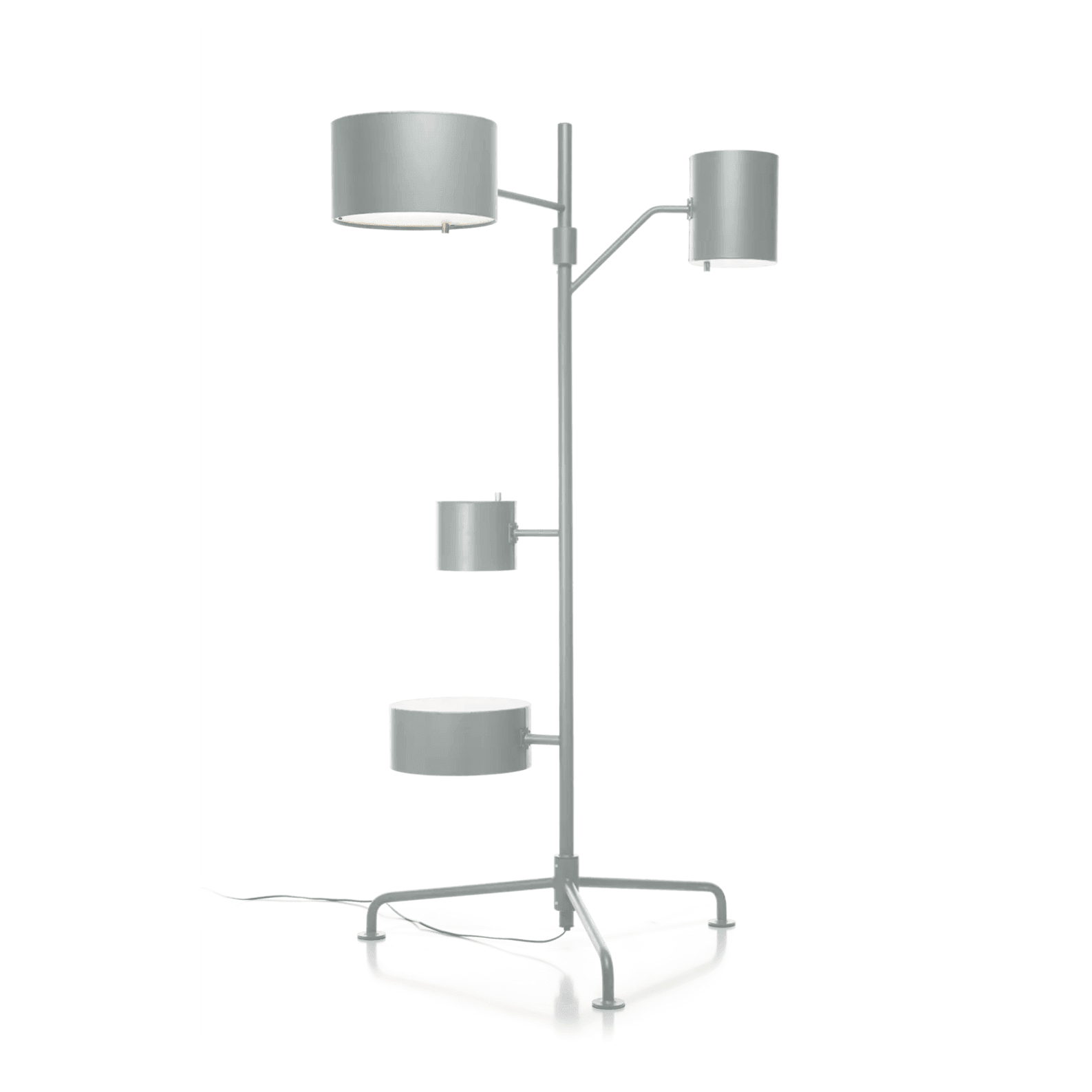Lampa podłogowa STATISTOCRAT jasnoszary Moooi Eye on Design