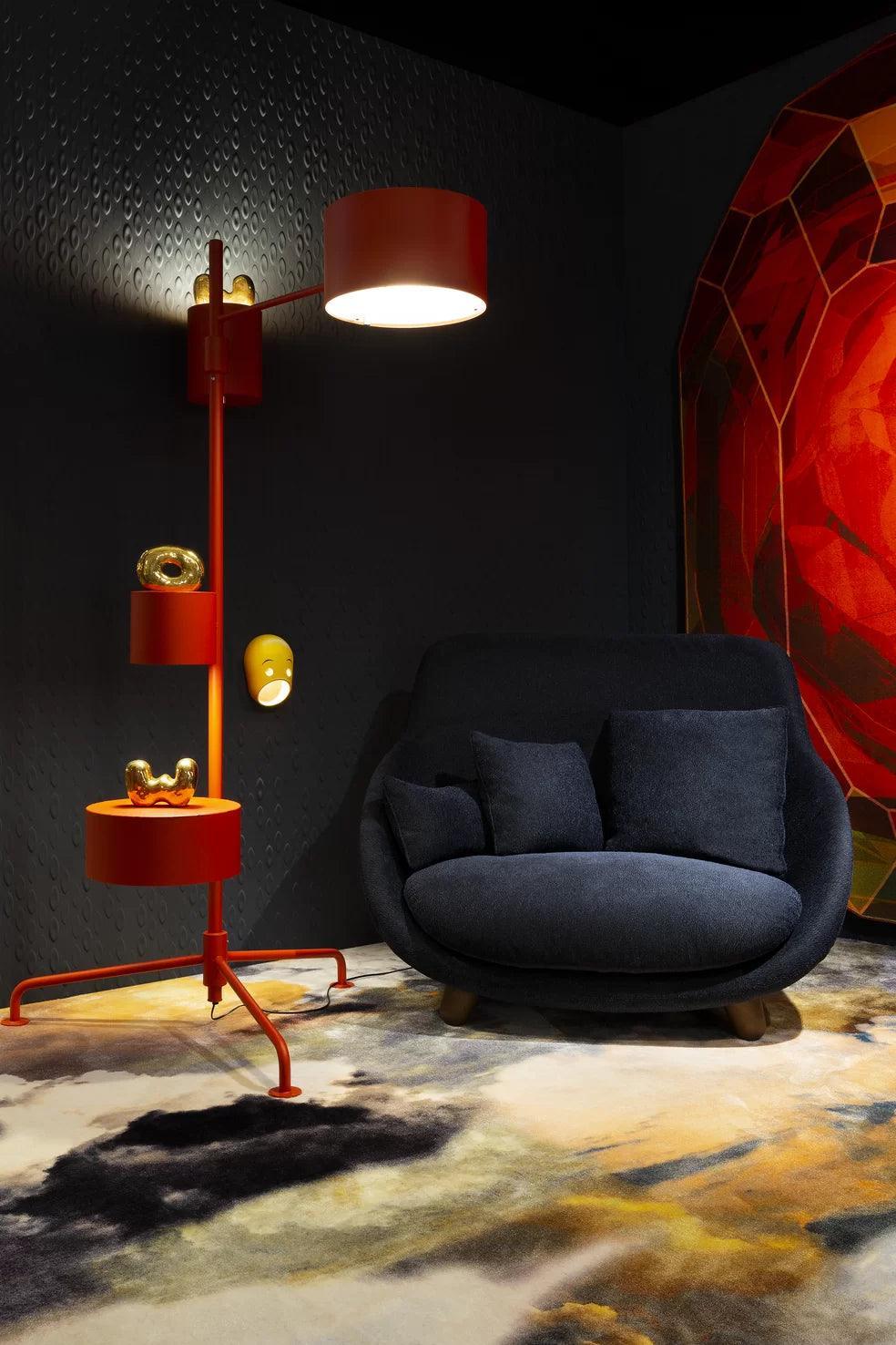Lampa podłogowa STATISTOCRAT perłowy Moooi Eye on Design
