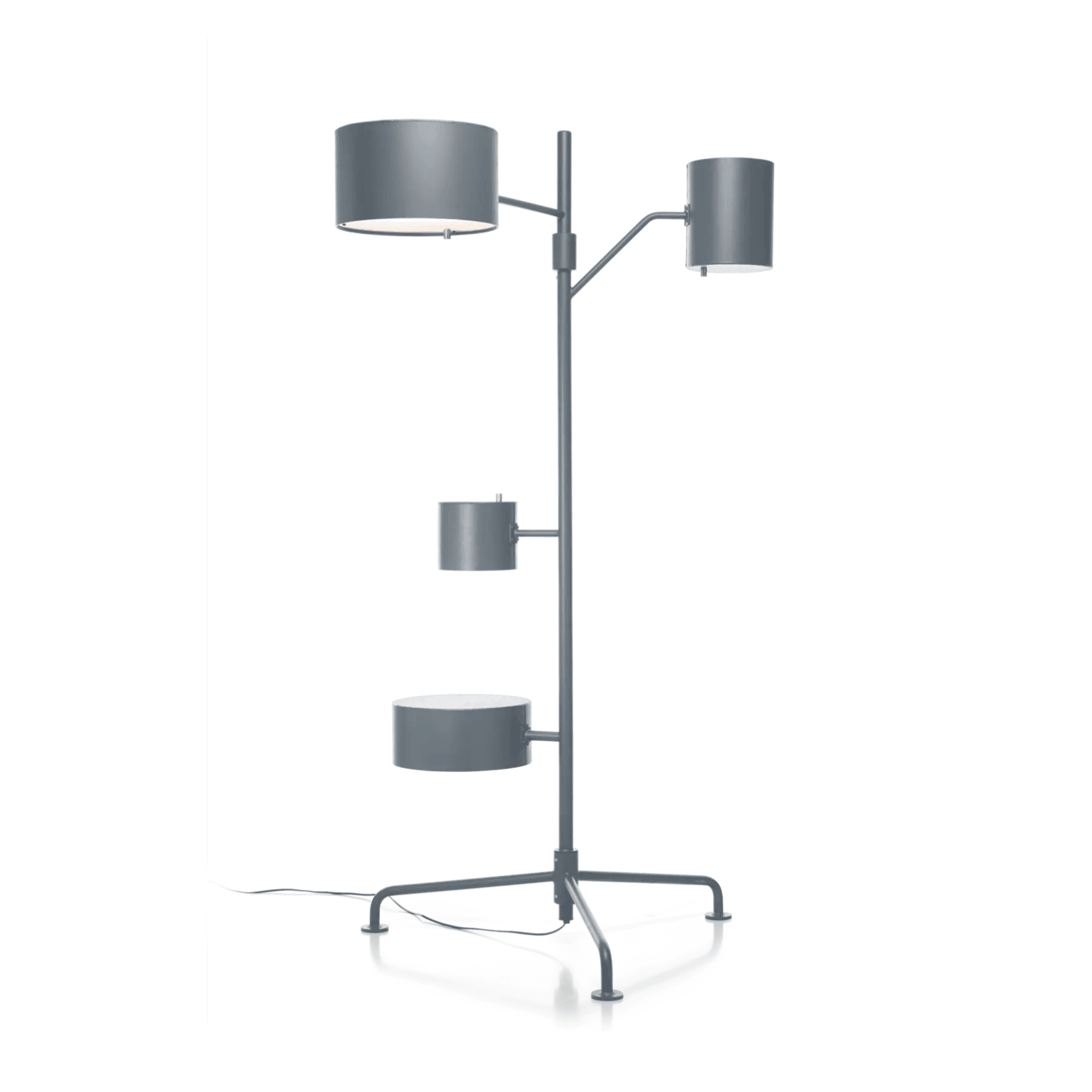 Lampa podłogowa STATISTOCRAT srebrny Moooi Eye on Design