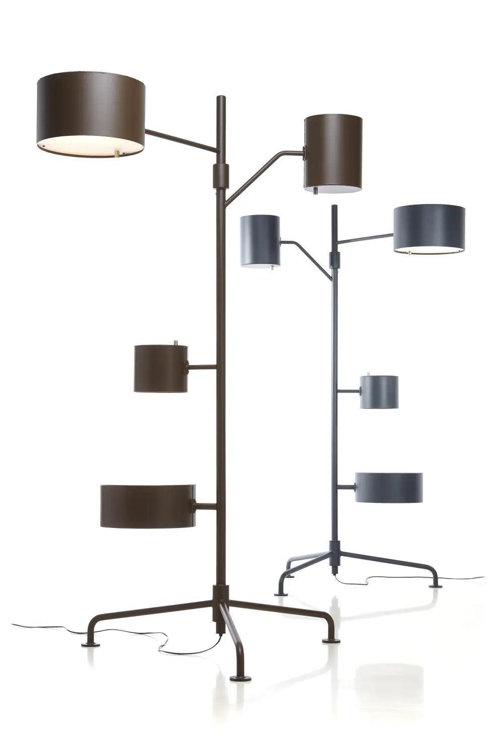 Lampa podłogowa STATISTOCRAT żelazny szary Moooi Eye on Design