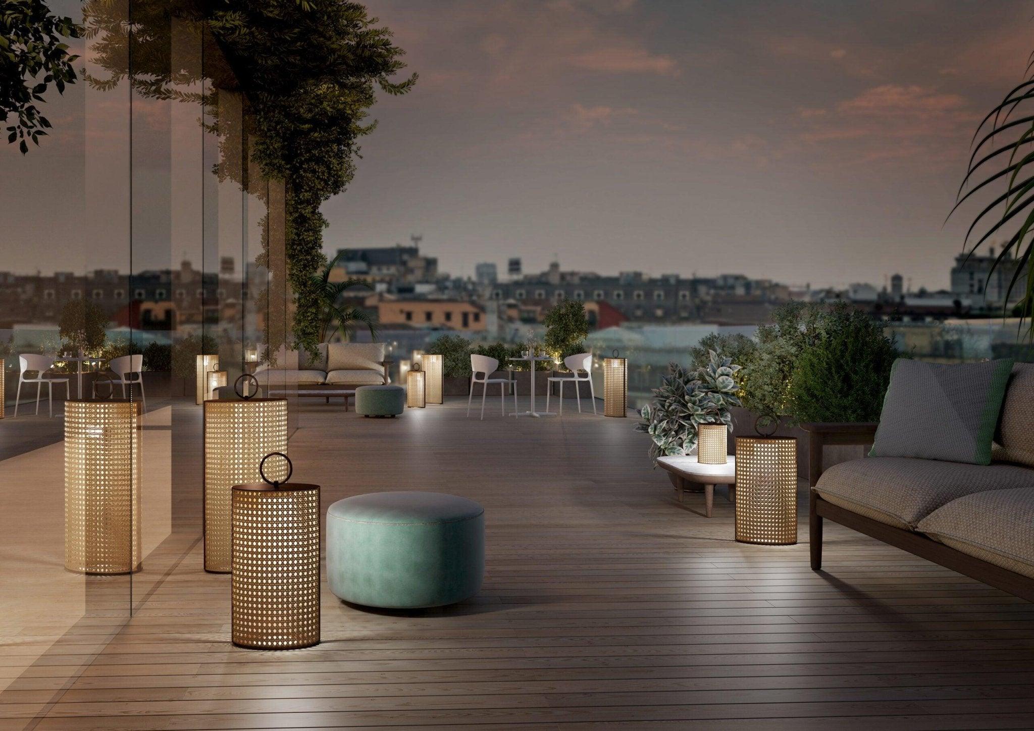 Lampa przenośna CLARA brązowy Contardi Eye on Design