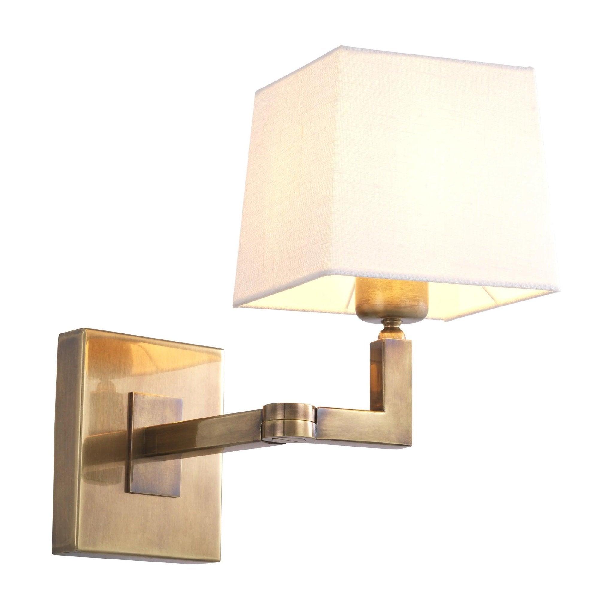 Lampa ścienna CAMBELL mosiężny Eichholtz Eye on Design