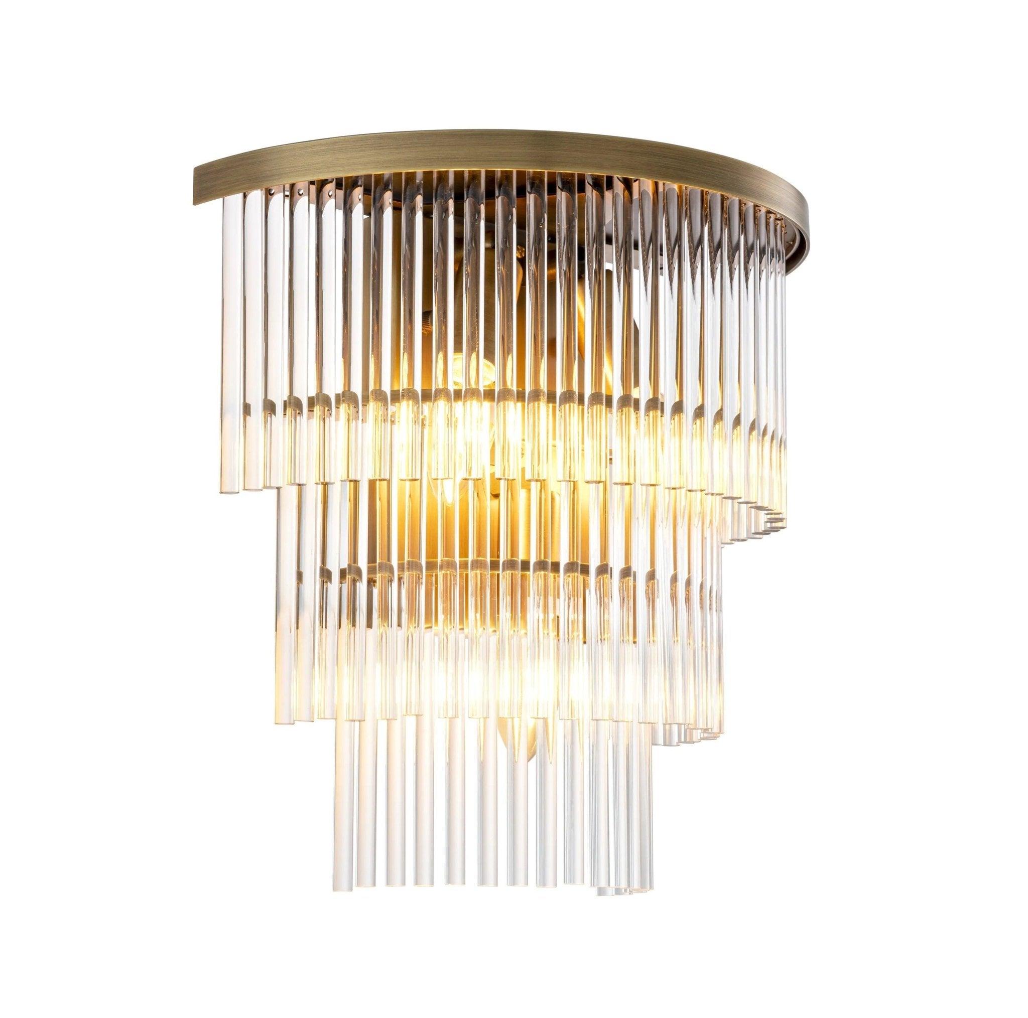 Lampa ścienna EAST mosiężny Eichholtz Eye on Design