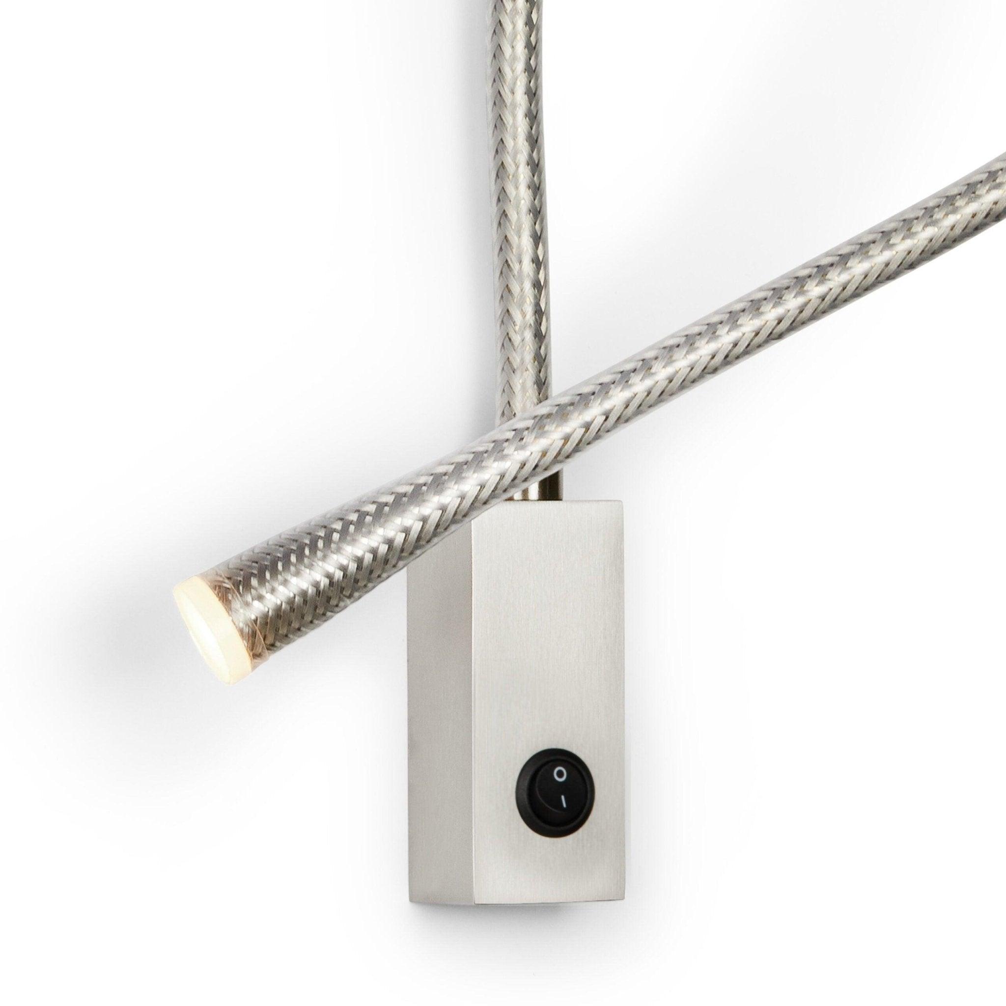 Lampa ścienna FLEXILED stalowy Contardi Eye on Design