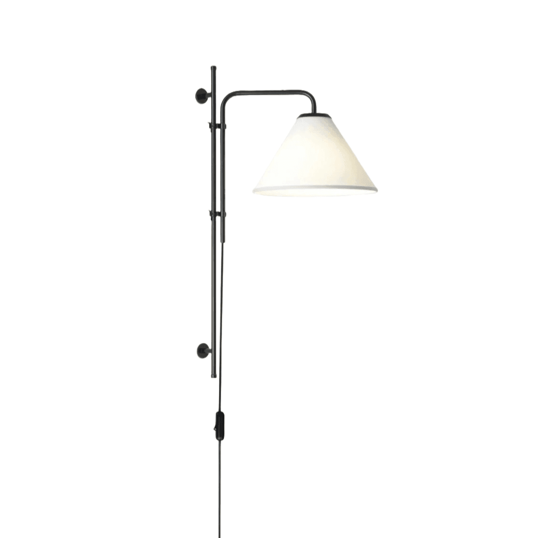 Lampa ścienna FUNICULI FABRIC biały Marset Eye on Design