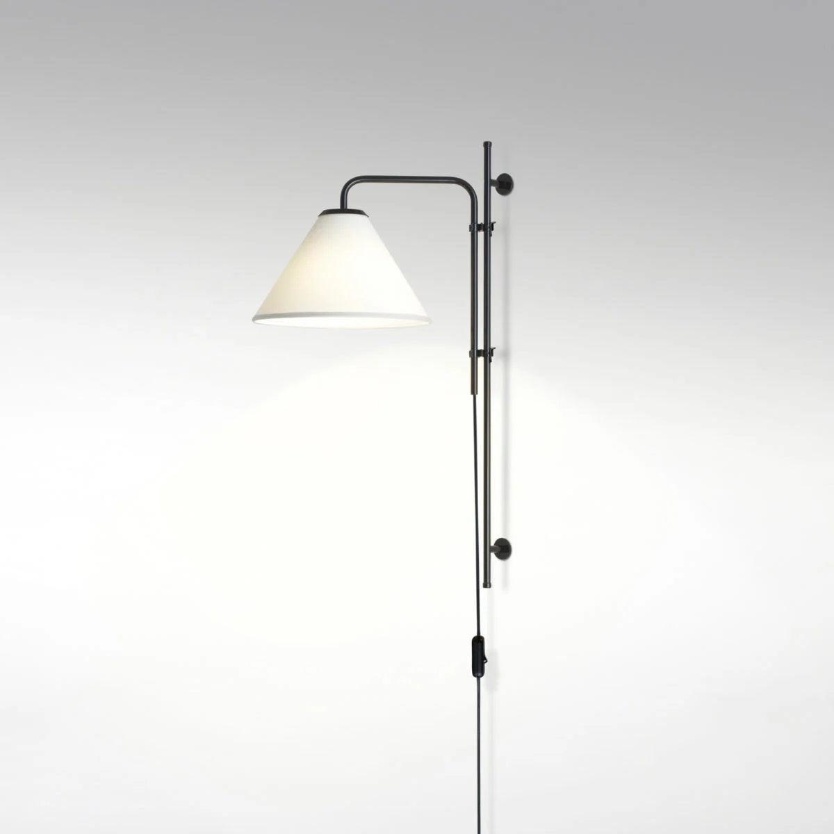 Lampa ścienna FUNICULI FABRIC biały Marset Eye on Design