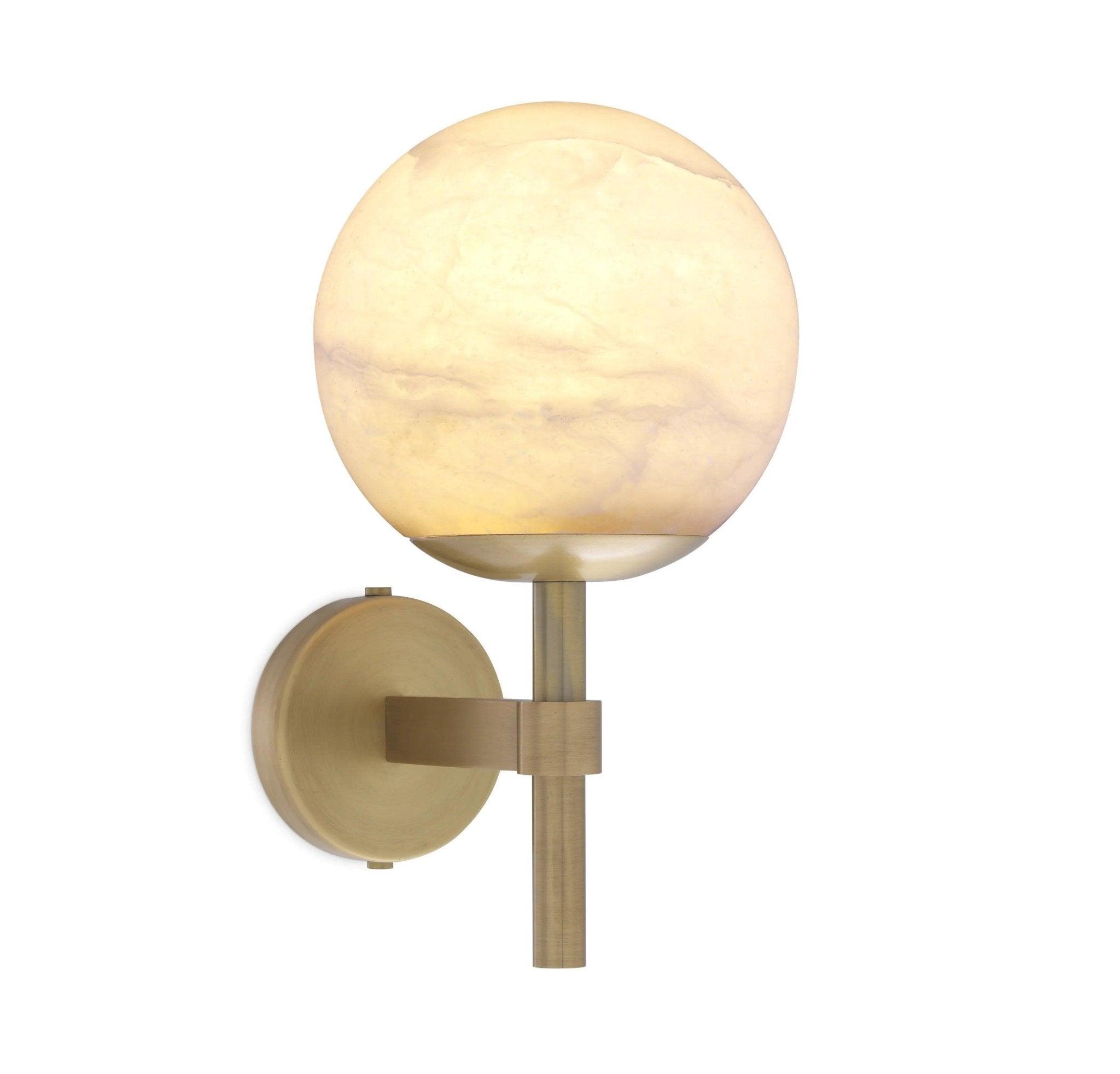 Lampa ścienna JADE mosiężny Eichholtz Eye on Design