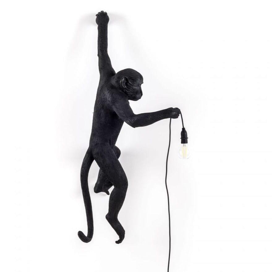 Lampa ścienna MONKEY HANGING - LEFT czarny Seletti Eye on Design