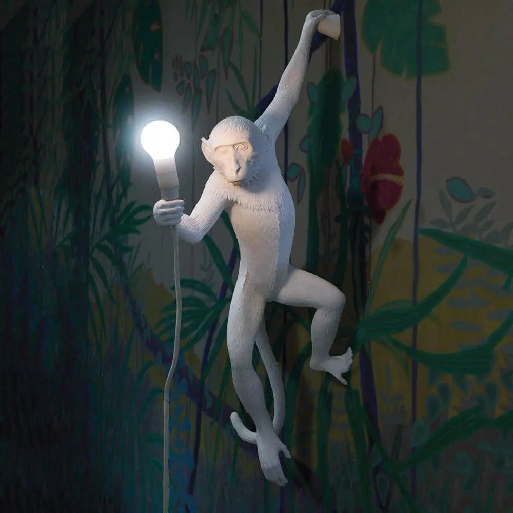 Lampa ścienna MONKEY HANGING - RIGHT biały, marka Seletti