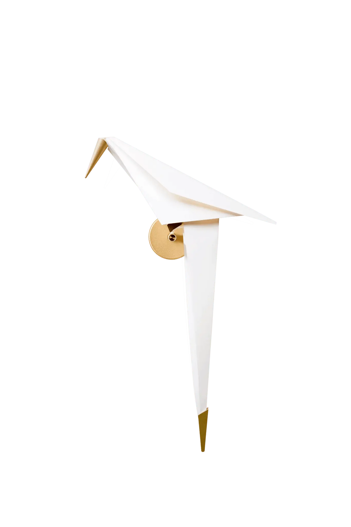 Lampa ścienna PERCH biały ze złotym wykończeniem, marka Moooi