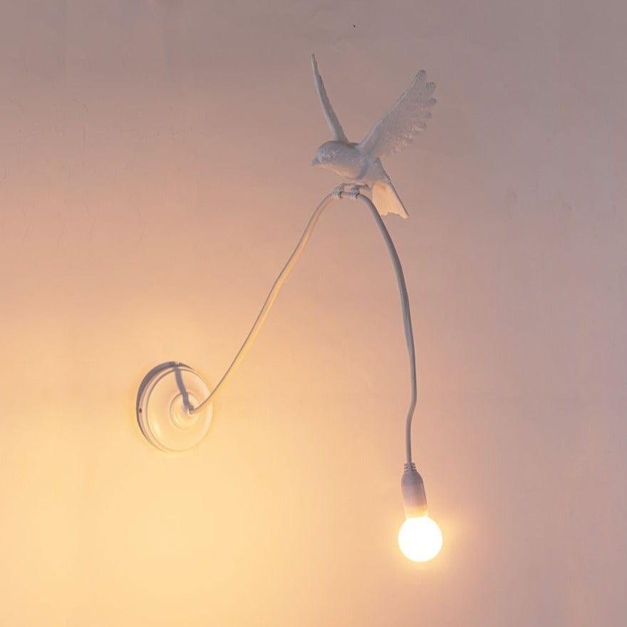Lampa ścienna SPARROW LANDING biały Seletti Eye on Design