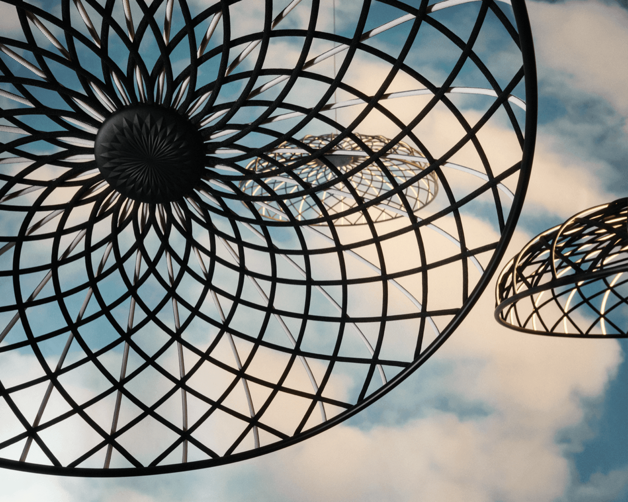 Lampa SKYNEST antracytowy Flos Eye on Design