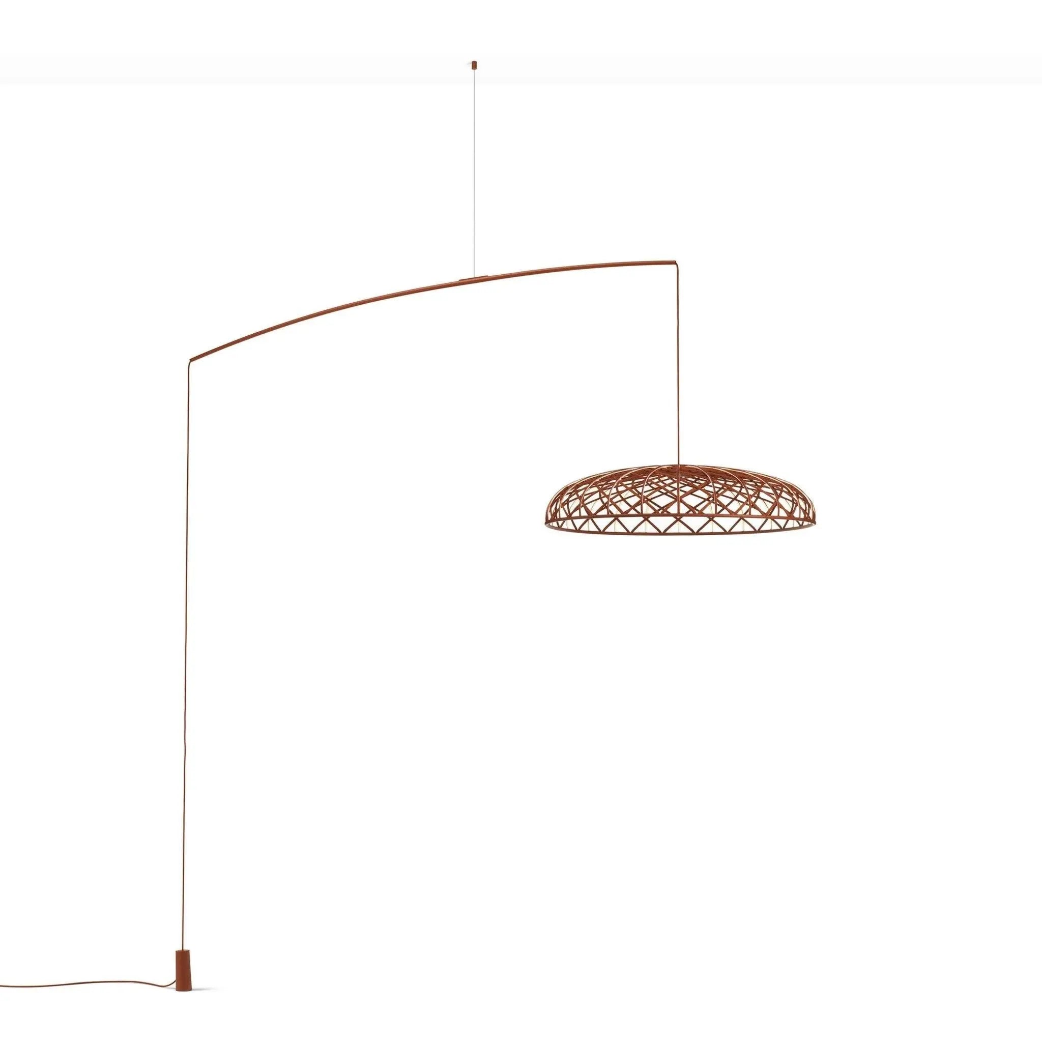 Lampa SKYNEST ceglasty czerwony – Flos