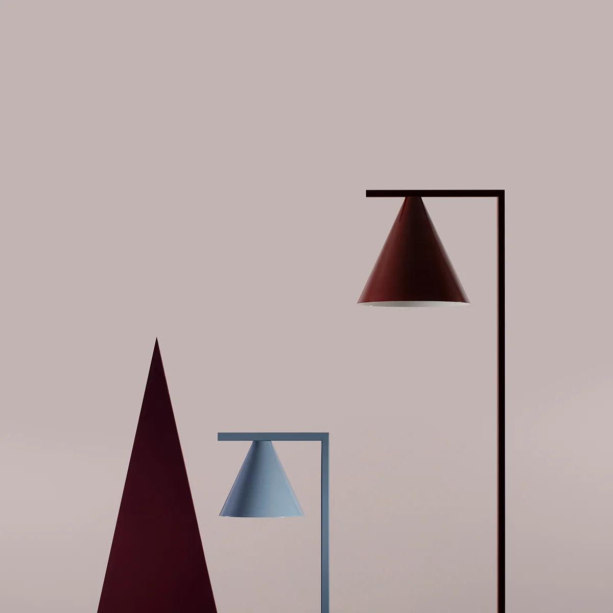 Lampa podłogowa FORM czerwony – Artera