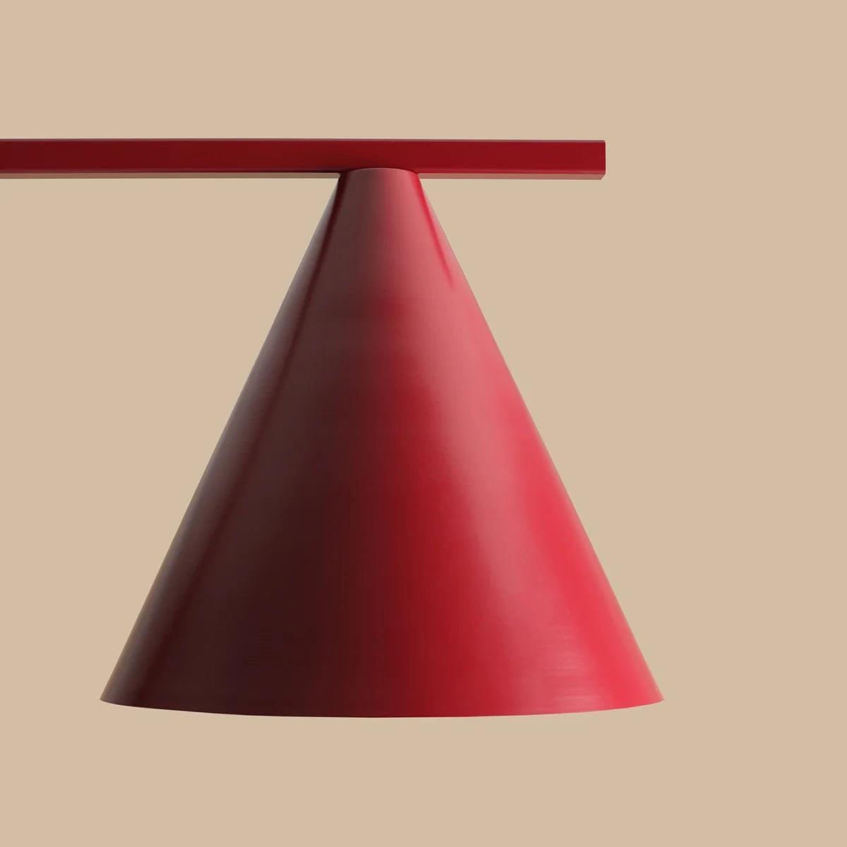 Lampa podłogowa FORM czerwony – Artera