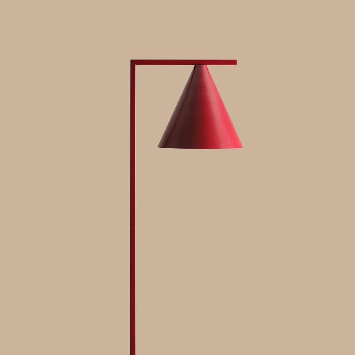 Lampa podłogowa FORM czerwony – Artera