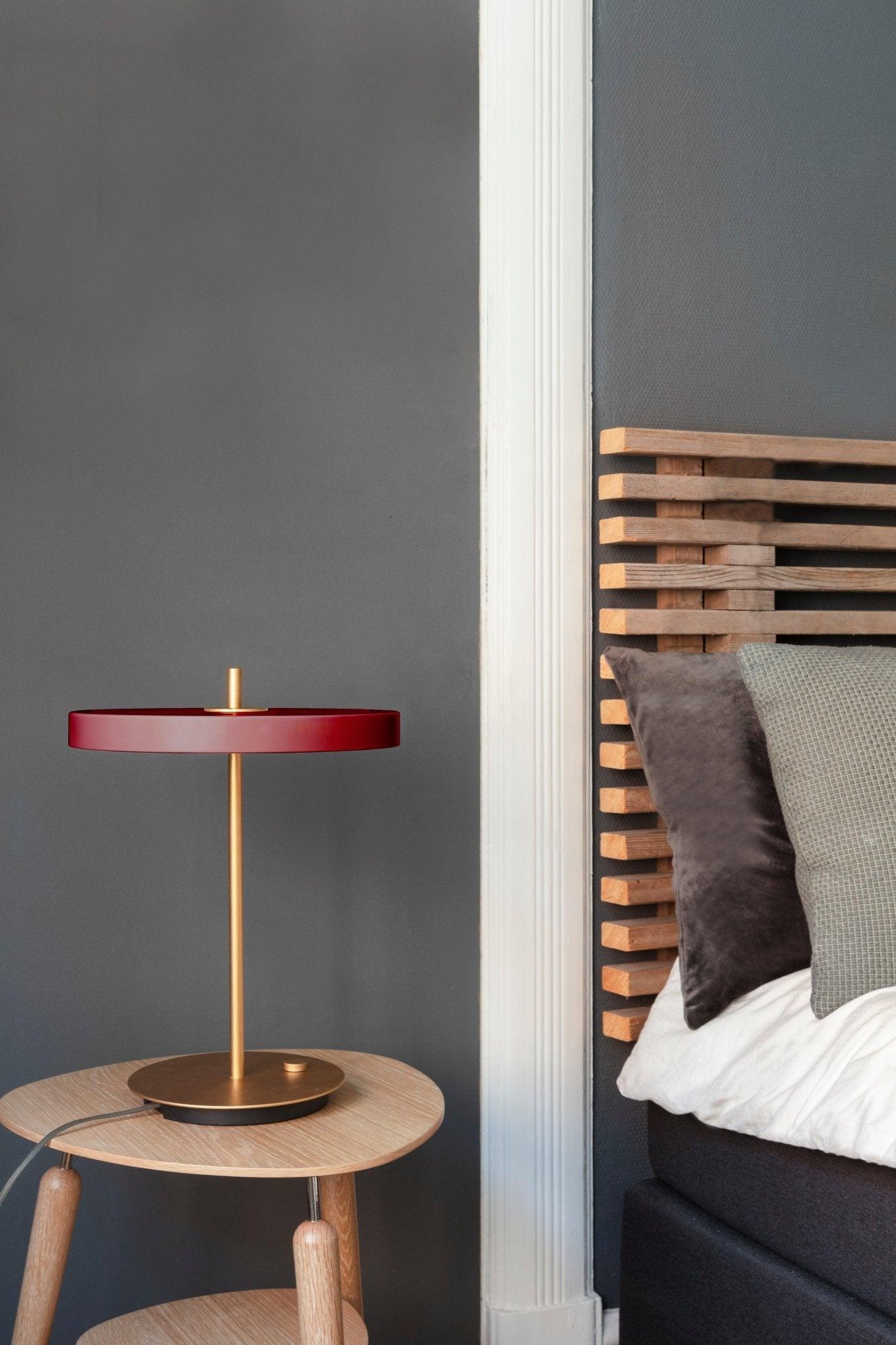 Lampa stołowa ASTERIA TABLE rubinowy – Umage