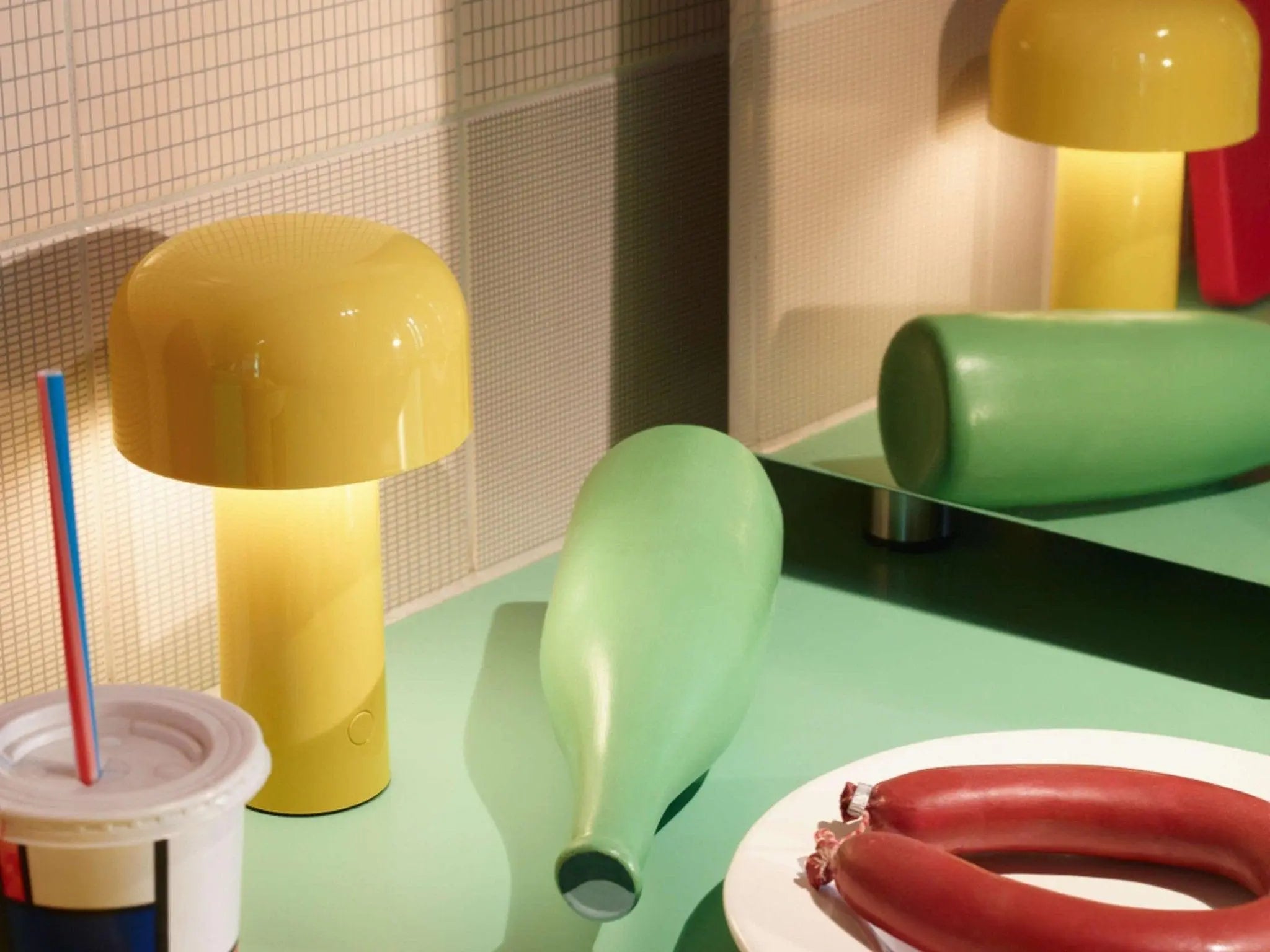 Lampa stołowa BELLHOP żółty – Flos
