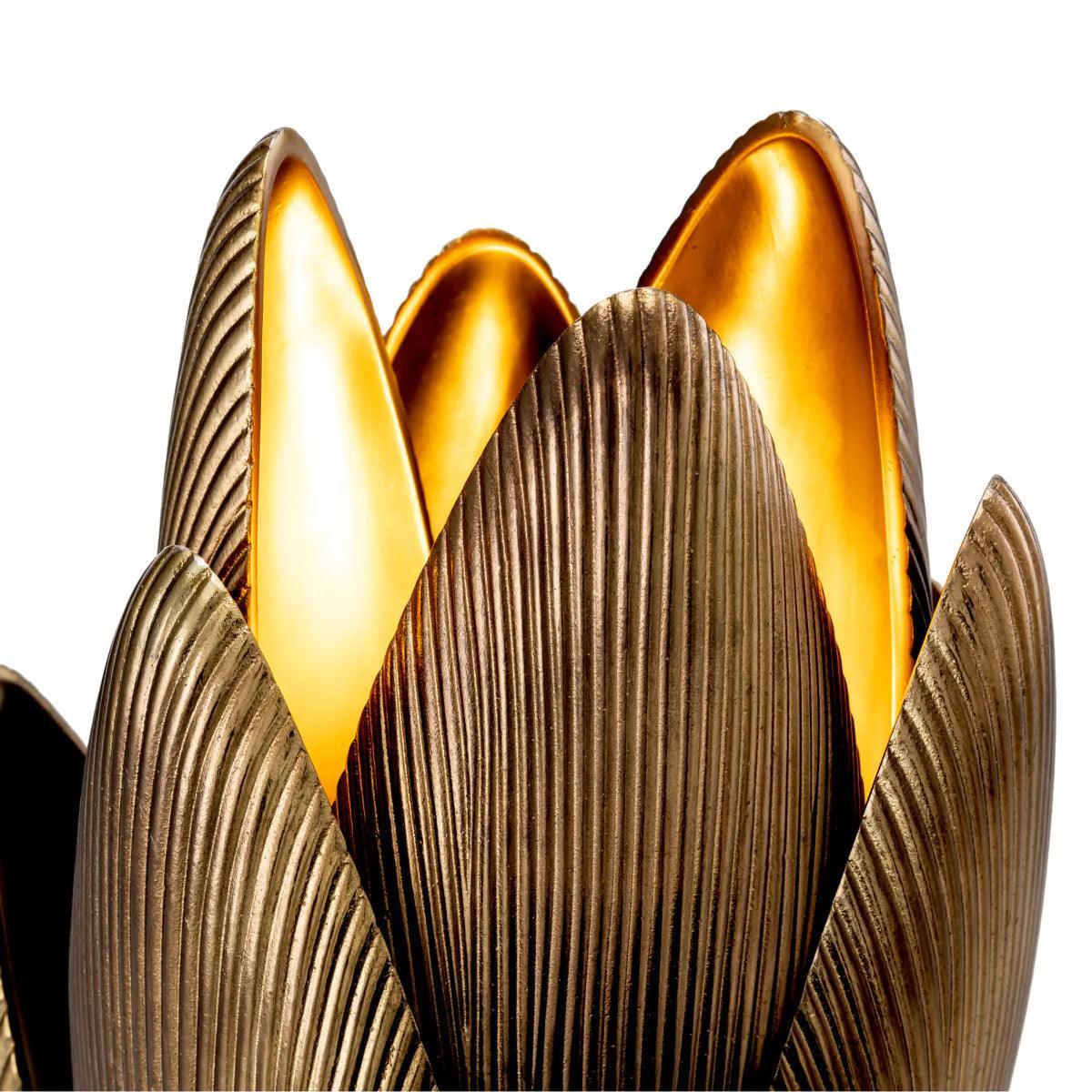 Lampa stołowa BLOSSOM mosiężny Eichholtz Eye on Design