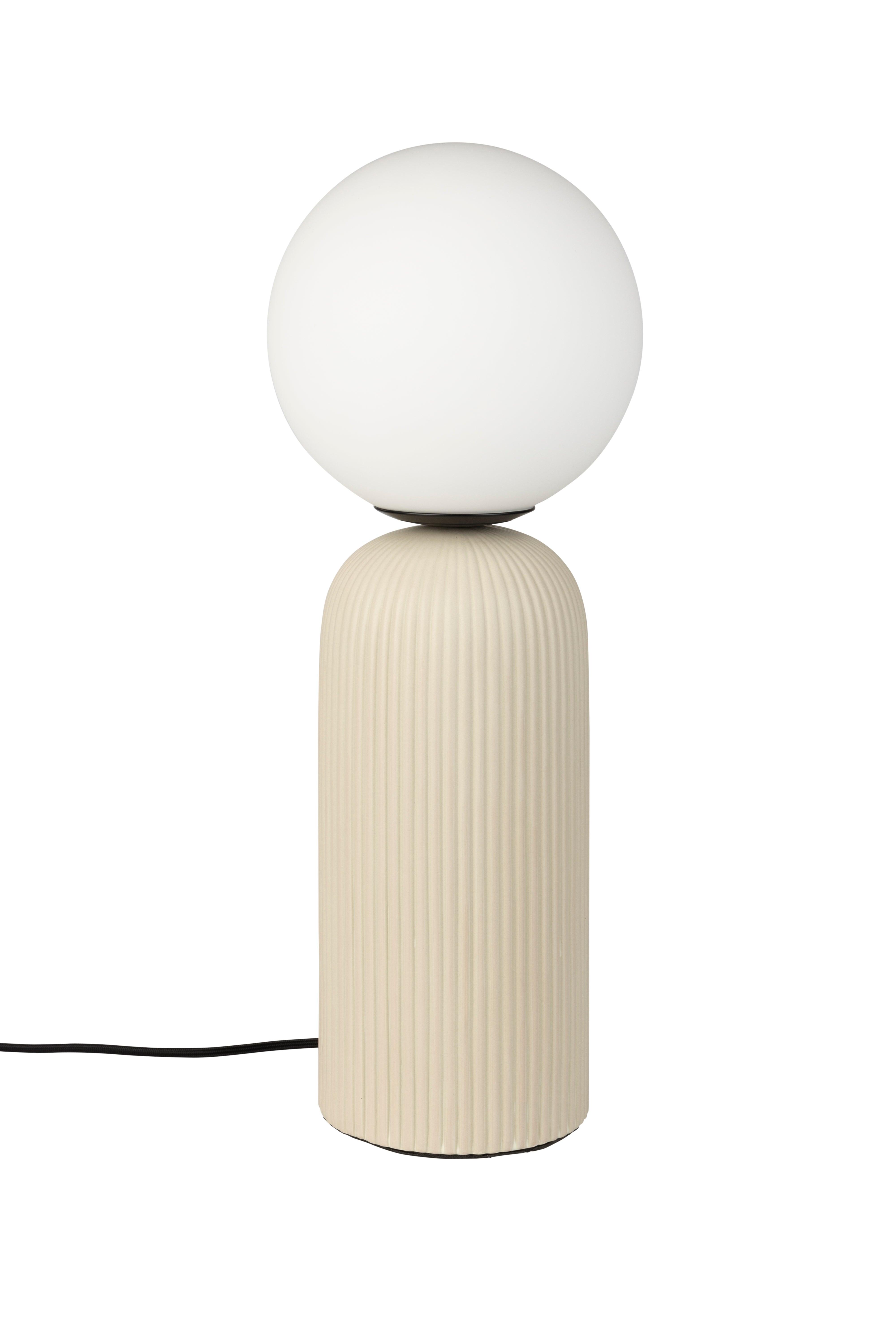 Dash Table Lamp M Brown Rice Zuiver Eye on Design