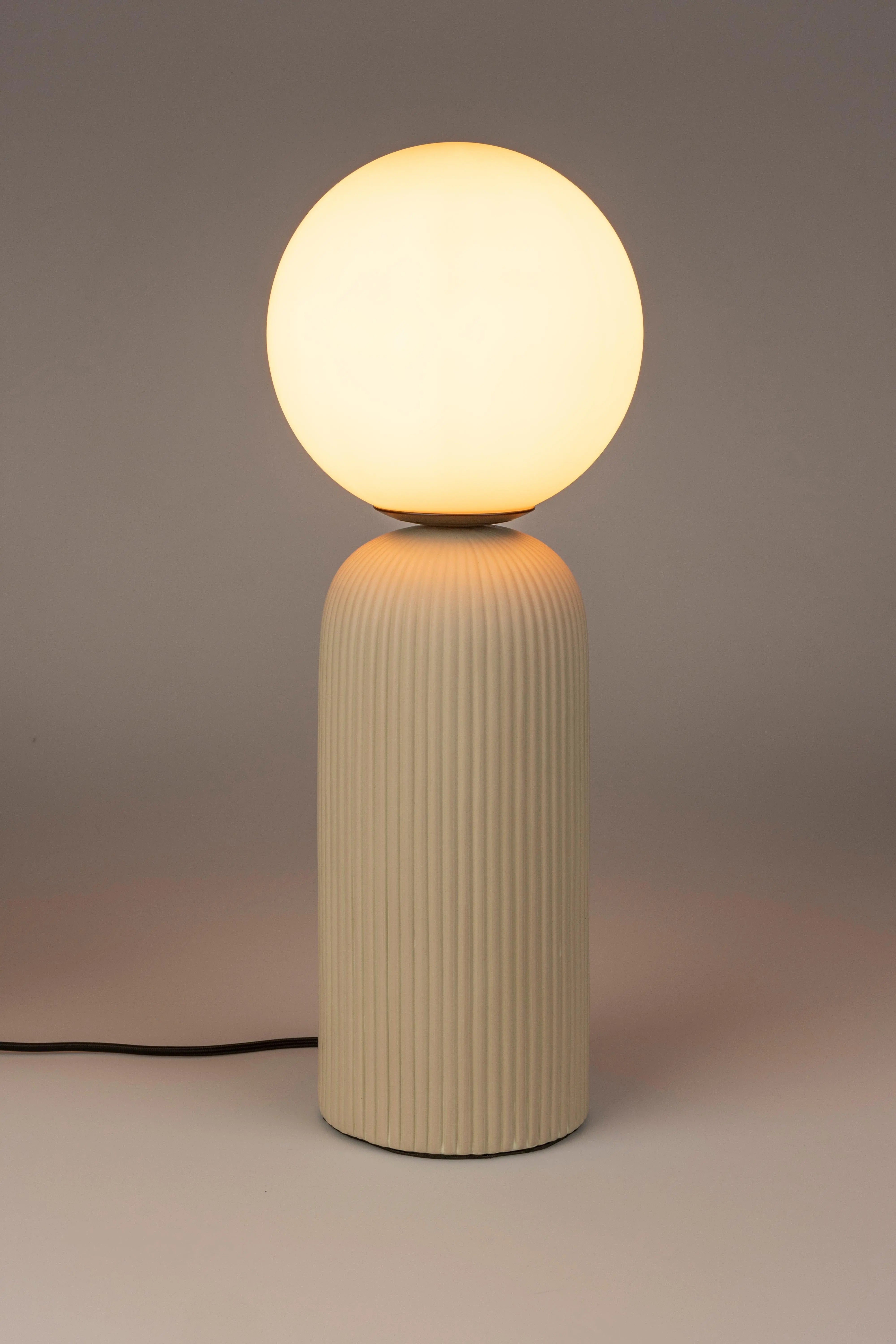 Lampa stołowa DASH beżowy – bawełna, Zuiver