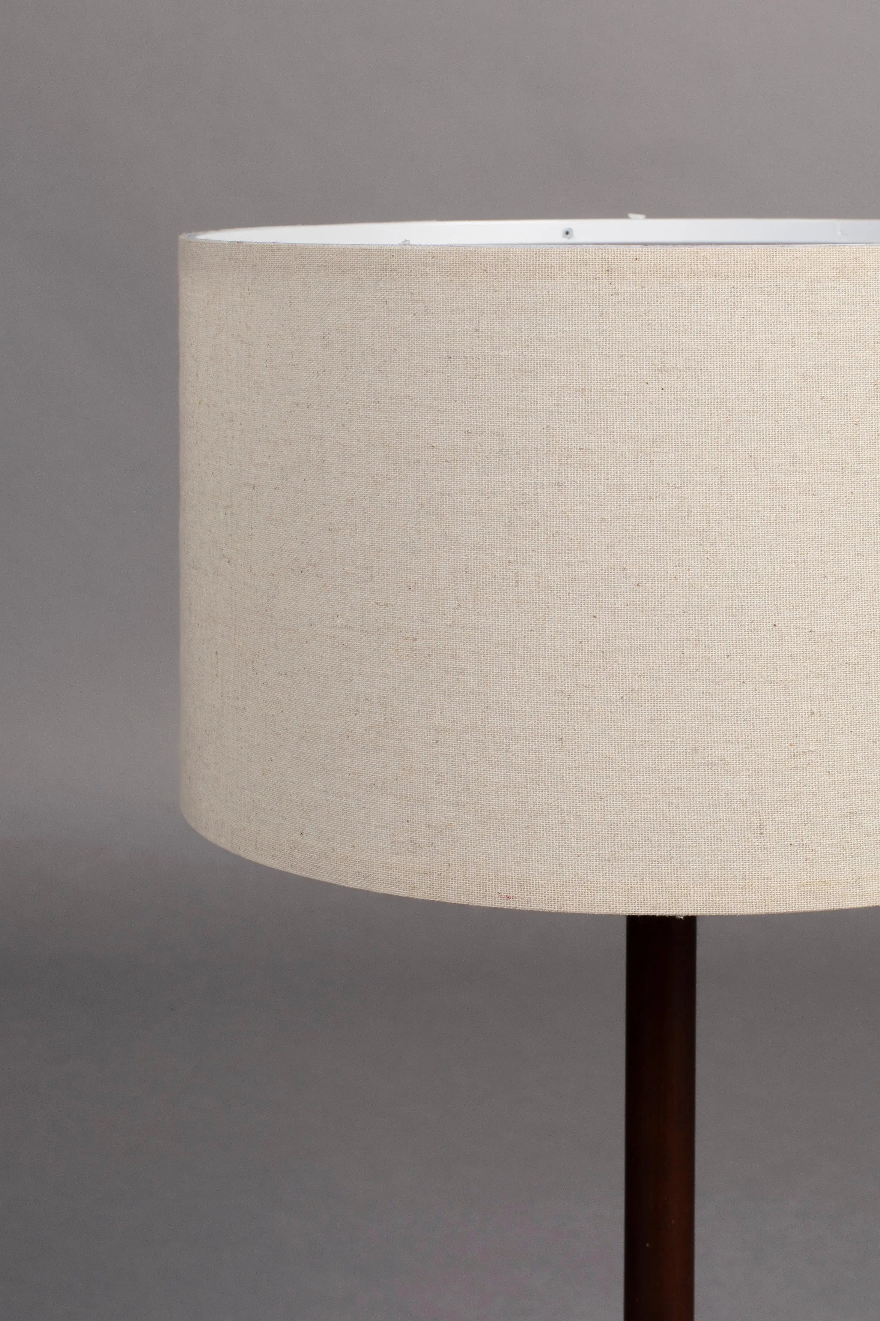 Lampa stołowa JACKON trawertyn – drewno orzechowe, Dutchbone