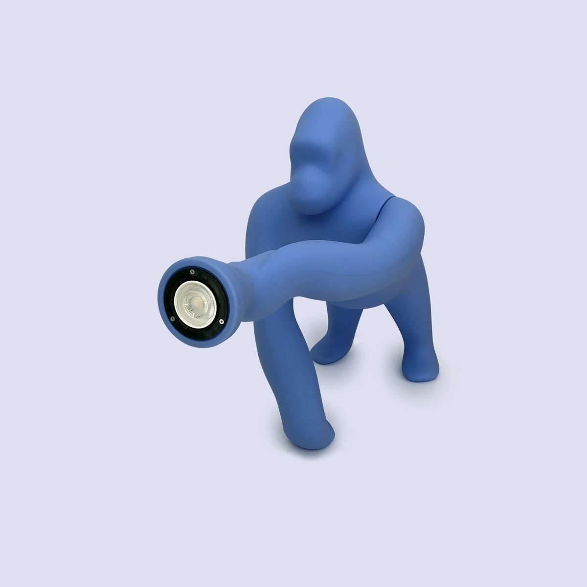 Lampa stołowa KONG niebieski Qeeboo Eye on Design