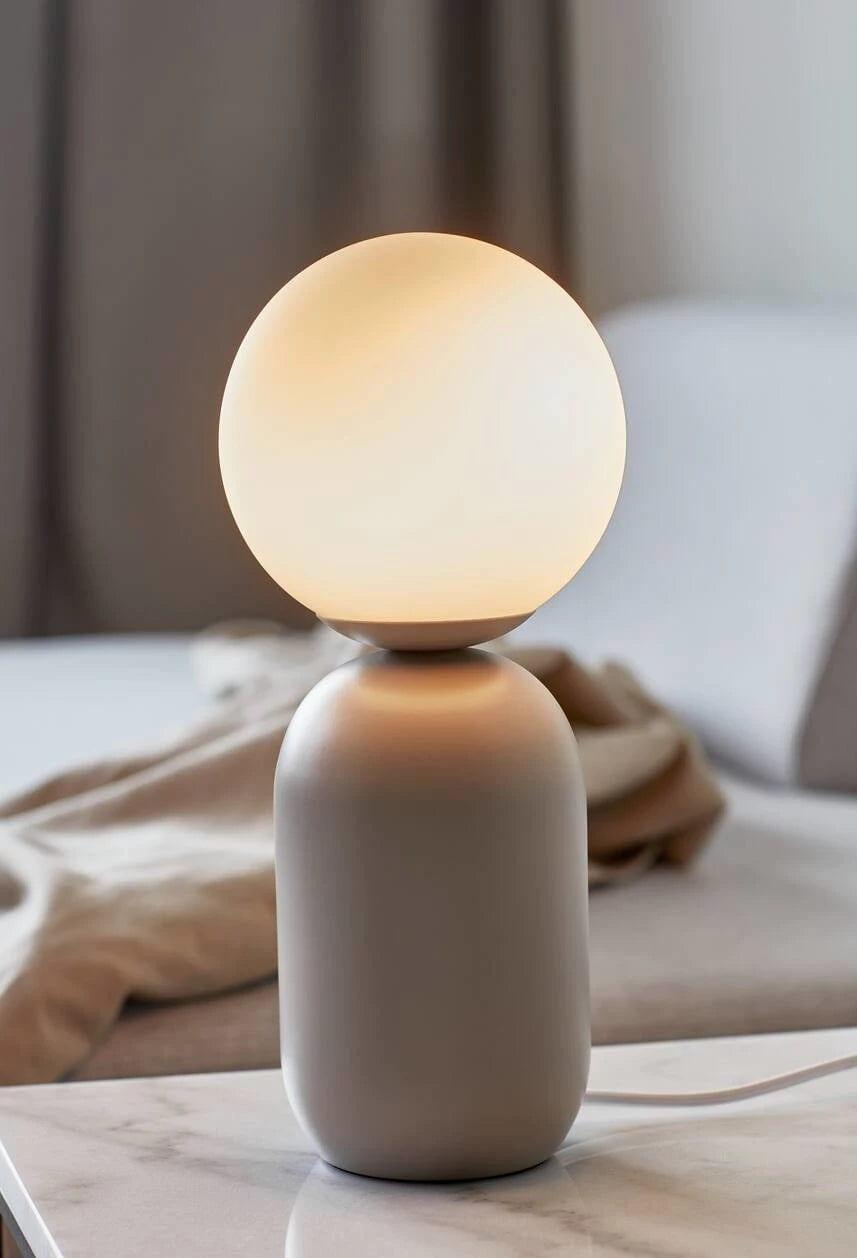 Lampa stołowa NOTTI szary Nordlux Eye on Design