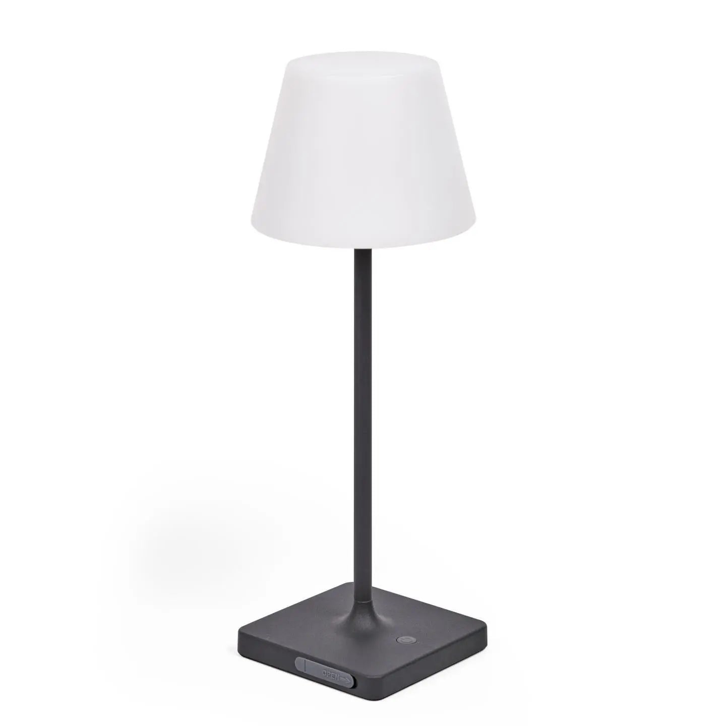 Lampa stołowa ogrodowa ALUNEY czarny na taras i do ogrodu