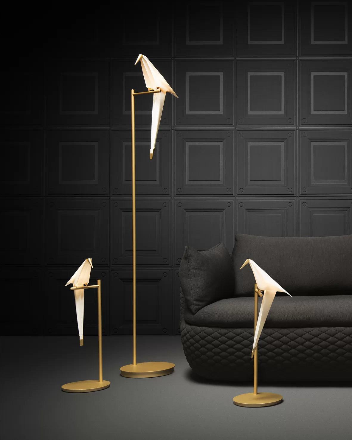 Lampa stołowa PERCH stal Moooi Eye on Design