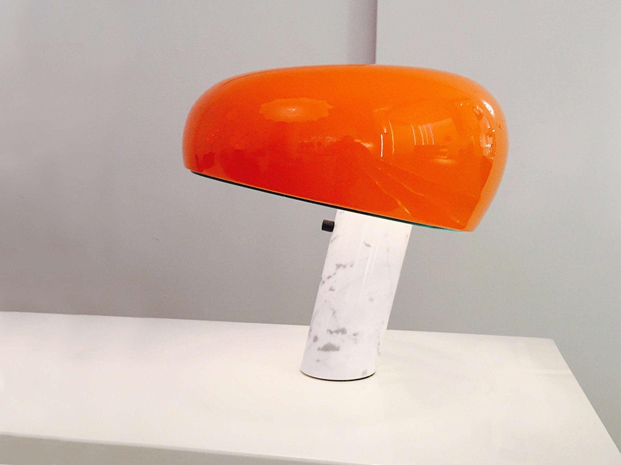 Lampa stołowa SNOOPY pomarańczowy Flos Eye on Design